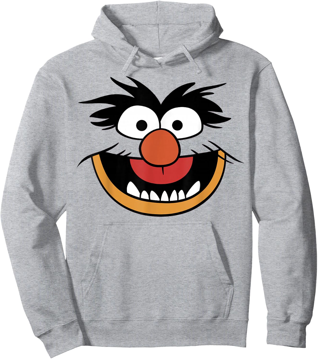 Disney The Muppets Animal Big Face Costume Hoodie - Hoodie | Ash