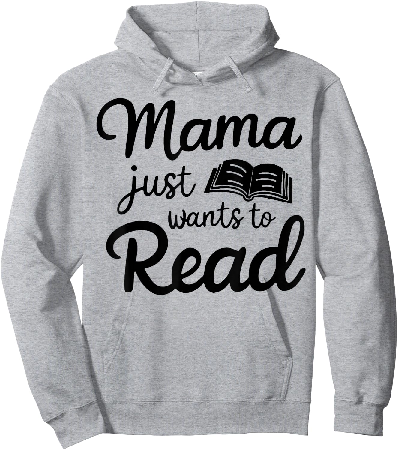 Mama Just Wants To Read Hoodie - Hoodie | Ash