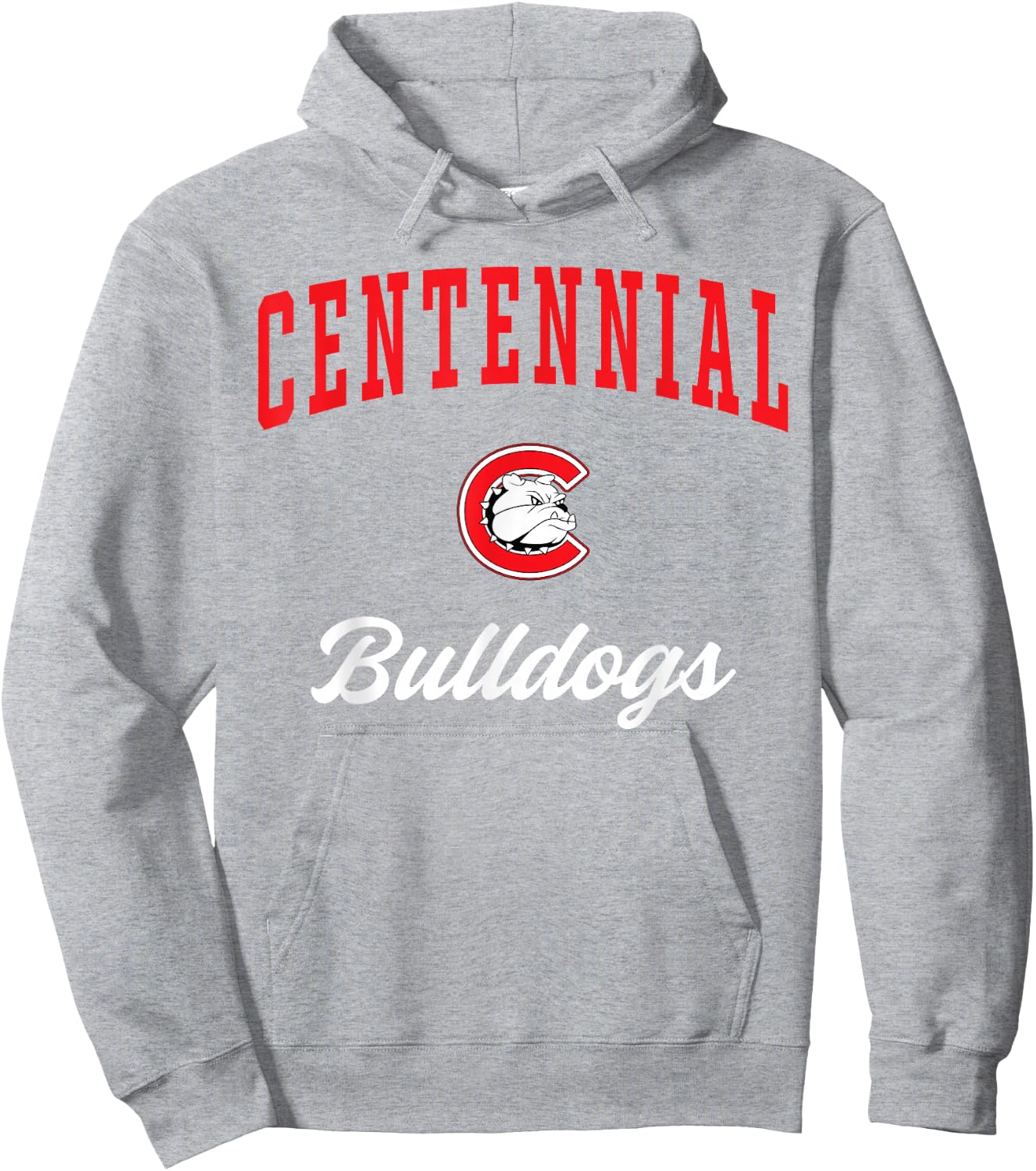 Centennial High School Bulldogs Hoodie - Hoodie | Ash