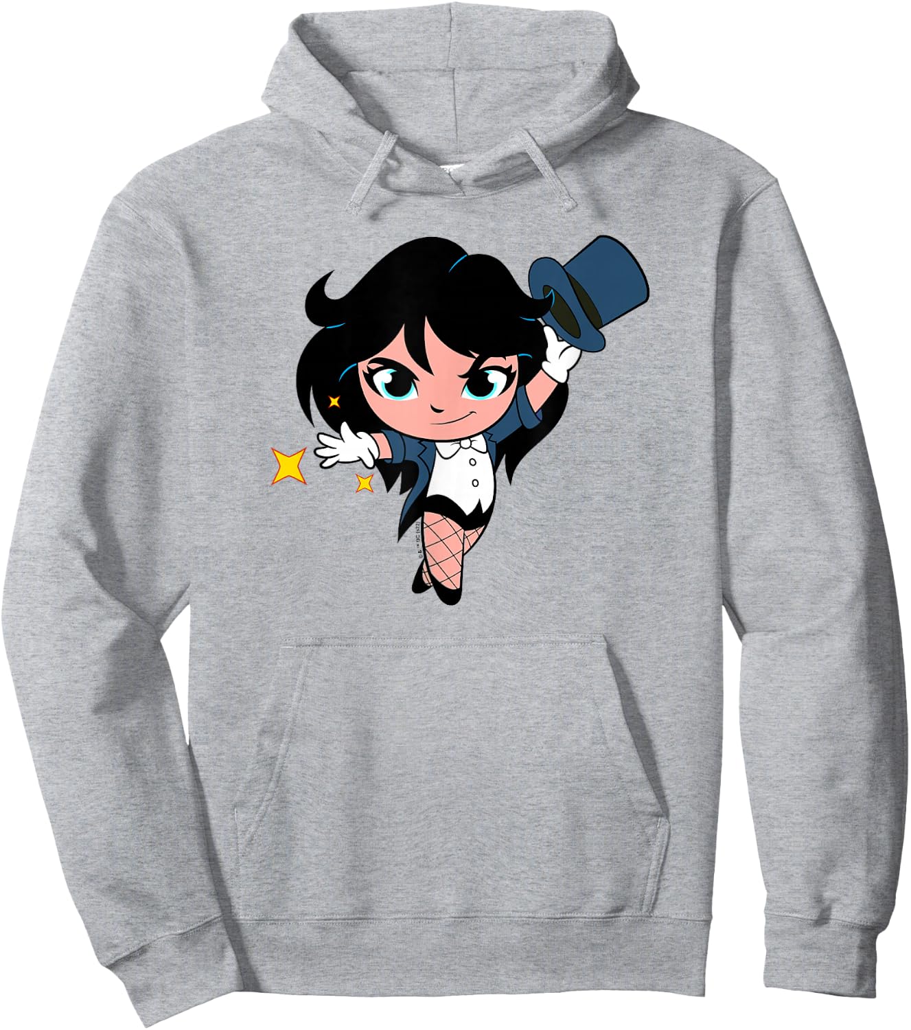 DC Super Friends Zatanna Big Sparkle Portrait Hoodie - Hoodie | Ash