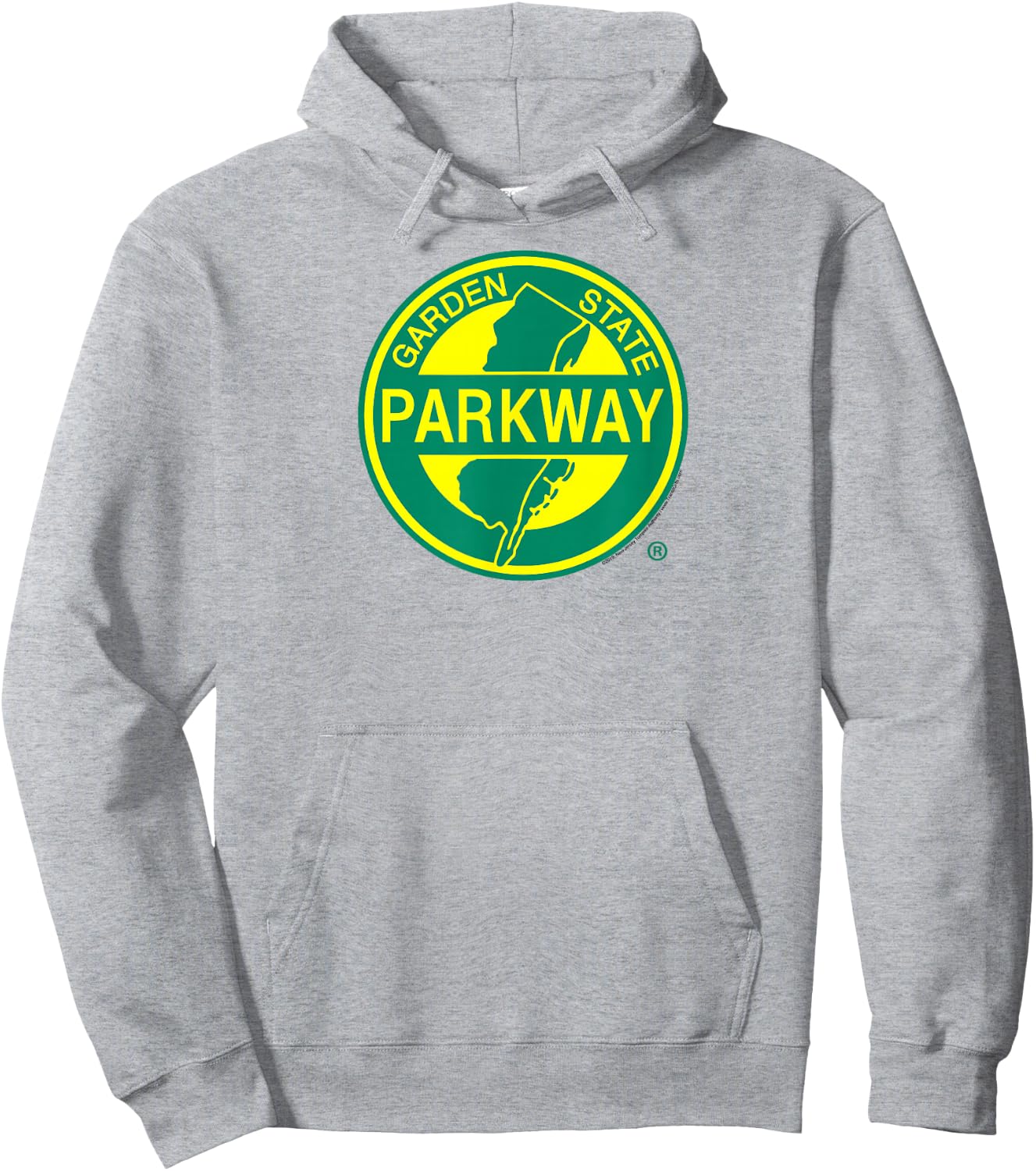 Garden State Parkway Hoodie - Hoodie | Ash