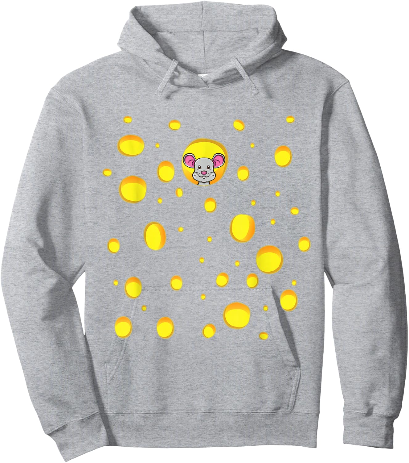 Cheese Costume Halloween Hoodie - Hoodie | Ash