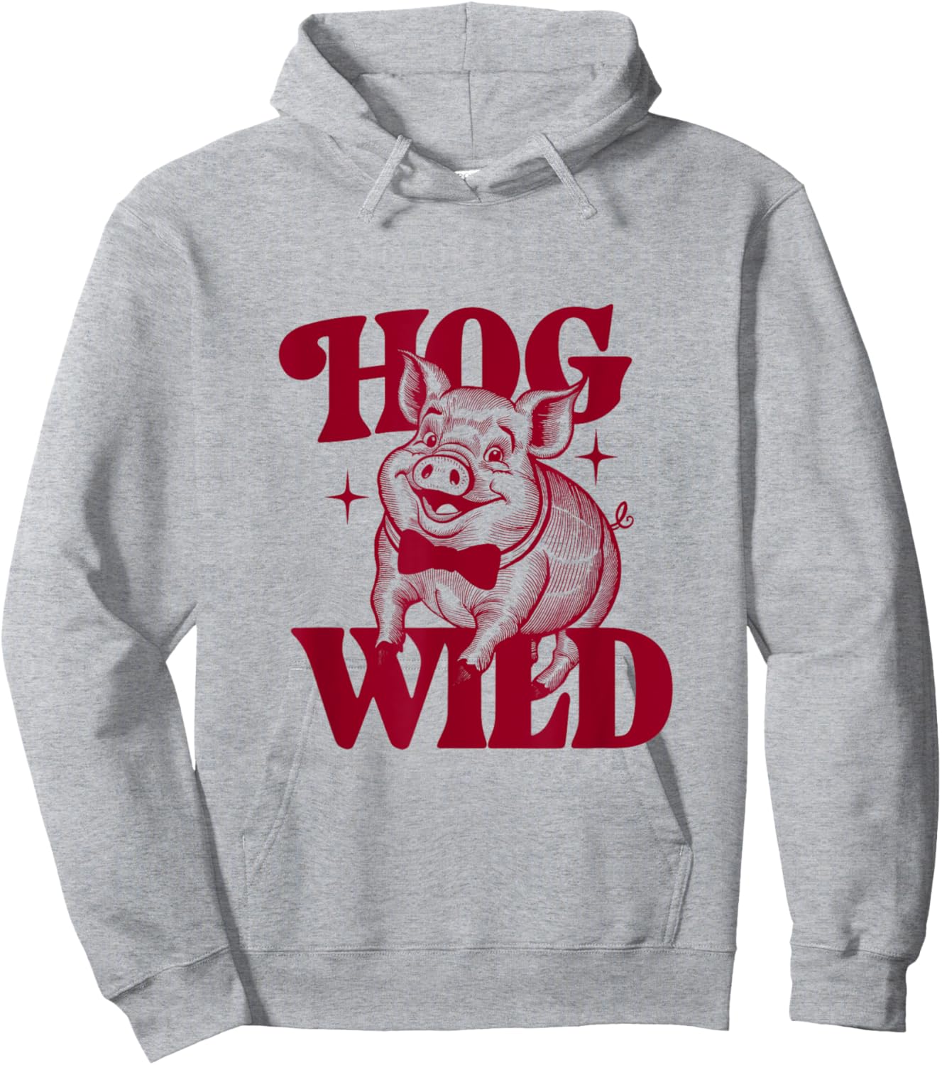 Sarcastic Pig Hoodie - Hoodie | Ash