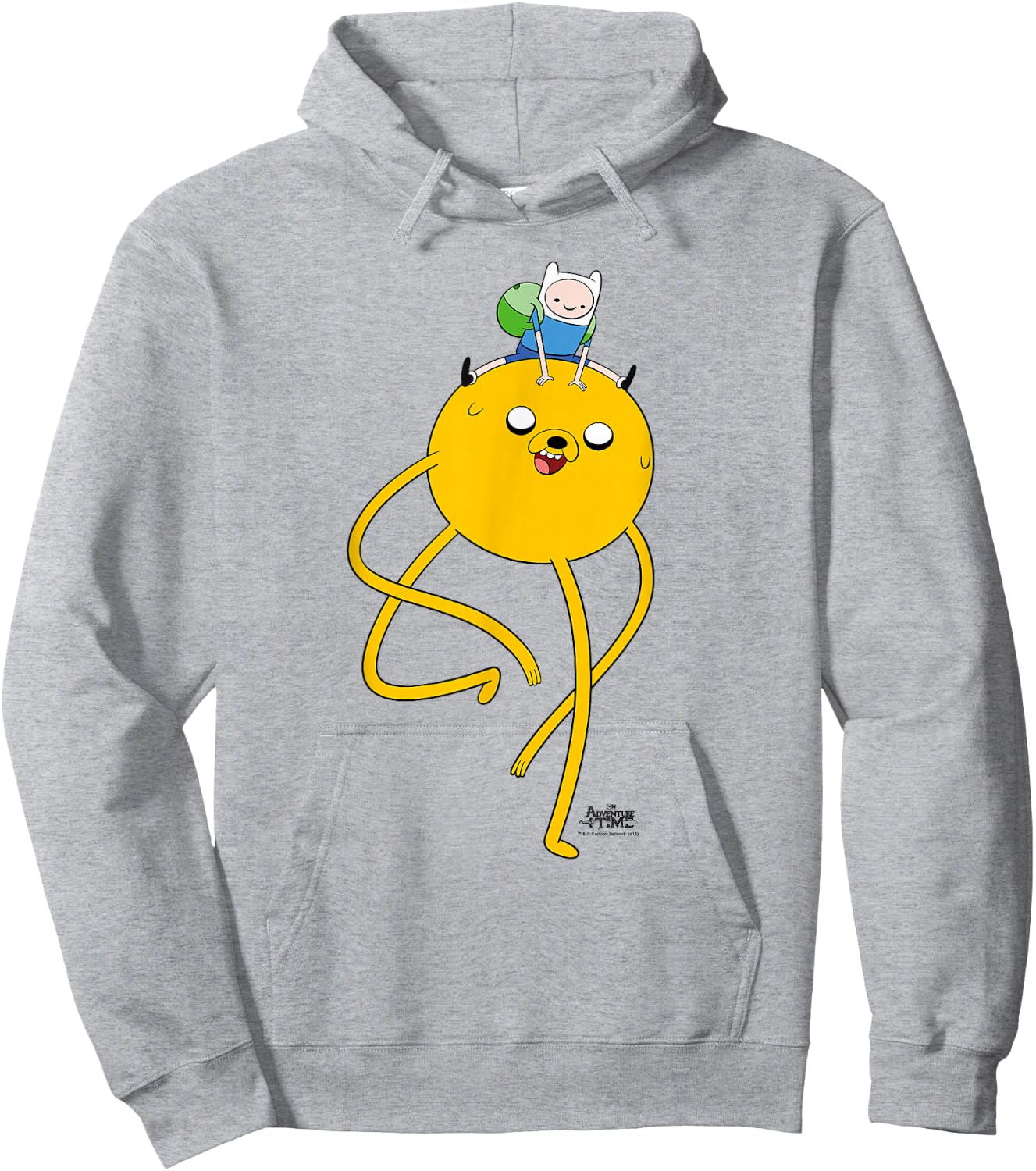 Adventure Time Jake's Ride Hoodie - Hoodie | Ash