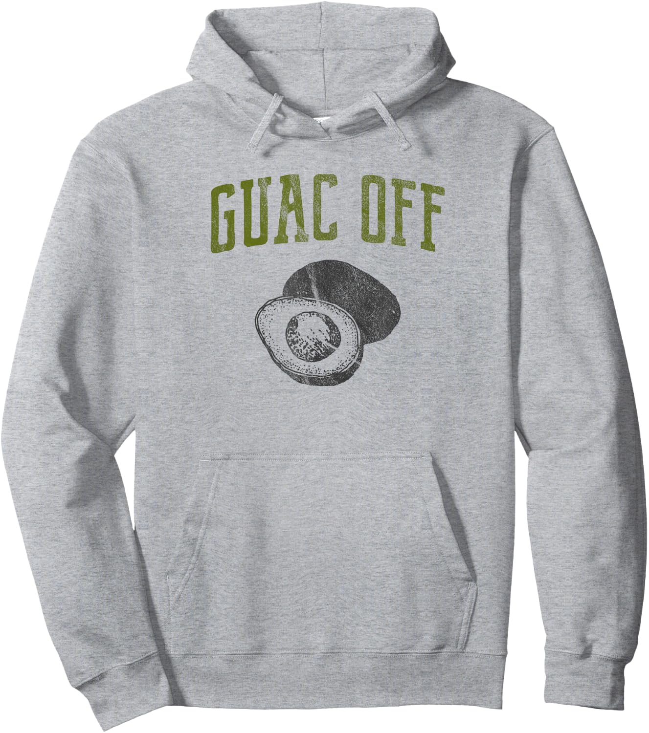 Funny Guac - Guac Off Hoodie - Hoodie | Ash