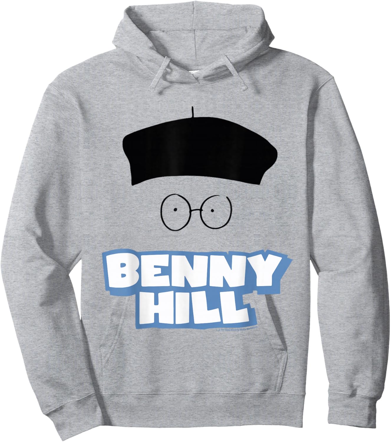 Comedian Classic Specs and Beret Hoodie - Hoodie | Ash