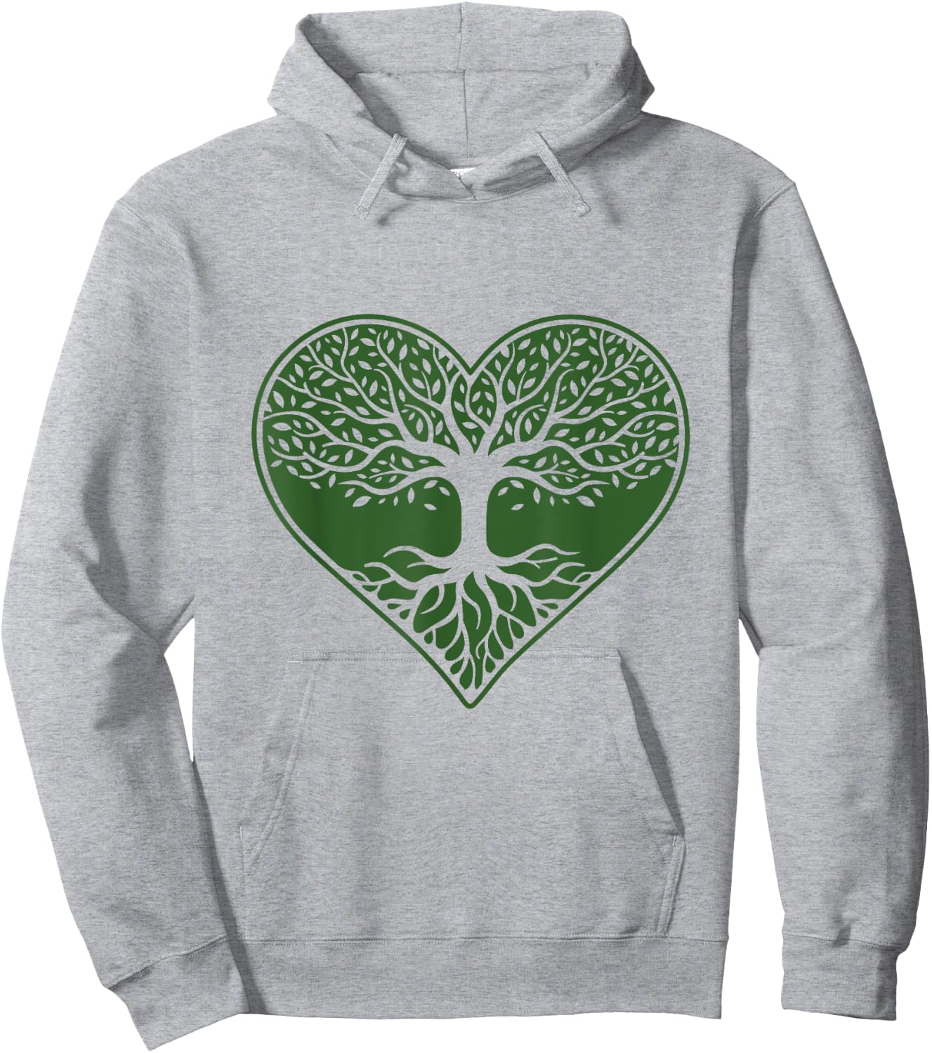 Heart tree life tree love nature romantic life Hoodie - Hoodie | Ash