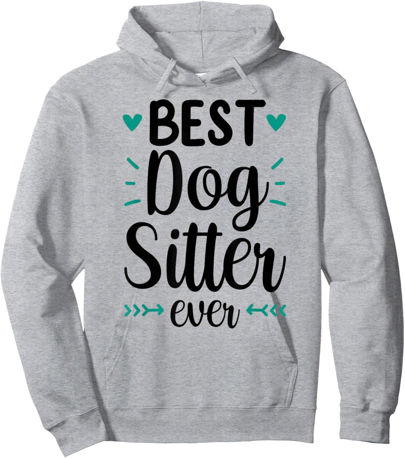 Best Dog Sitter Ever Job Puppy Dog Sitting Dogs Hoodie - Hoodie | Ash