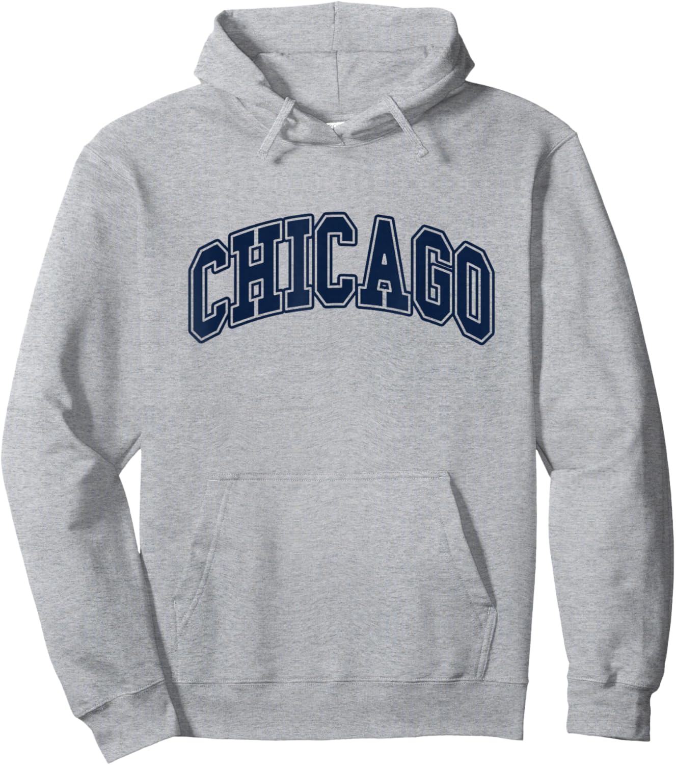 CHICAGO - Throwback Design - Classic Hoodie - Hoodie | Ash