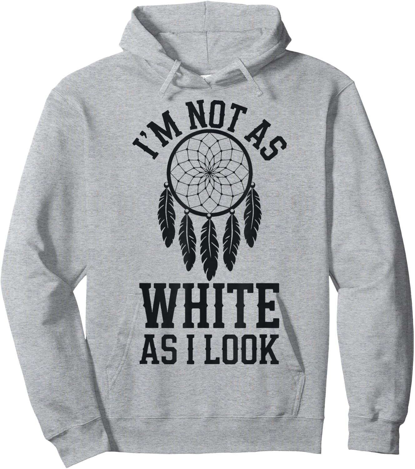 I'm Not As White As I Look Hoodie - Hoodie | Ash