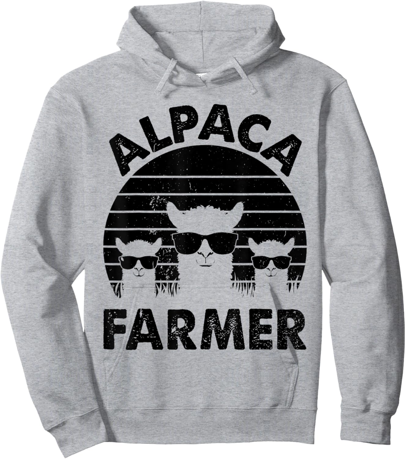 Funny Alpaca Farmer Llama Farmer Alpaca Farmer Hoodie - Hoodie | Ash