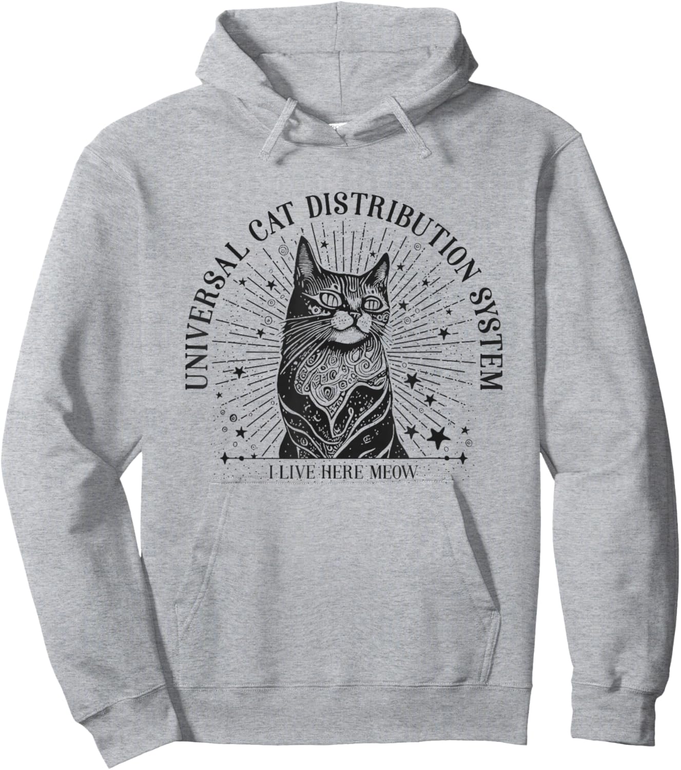 Cat Distribution System Hoodie - Hoodie | Ash