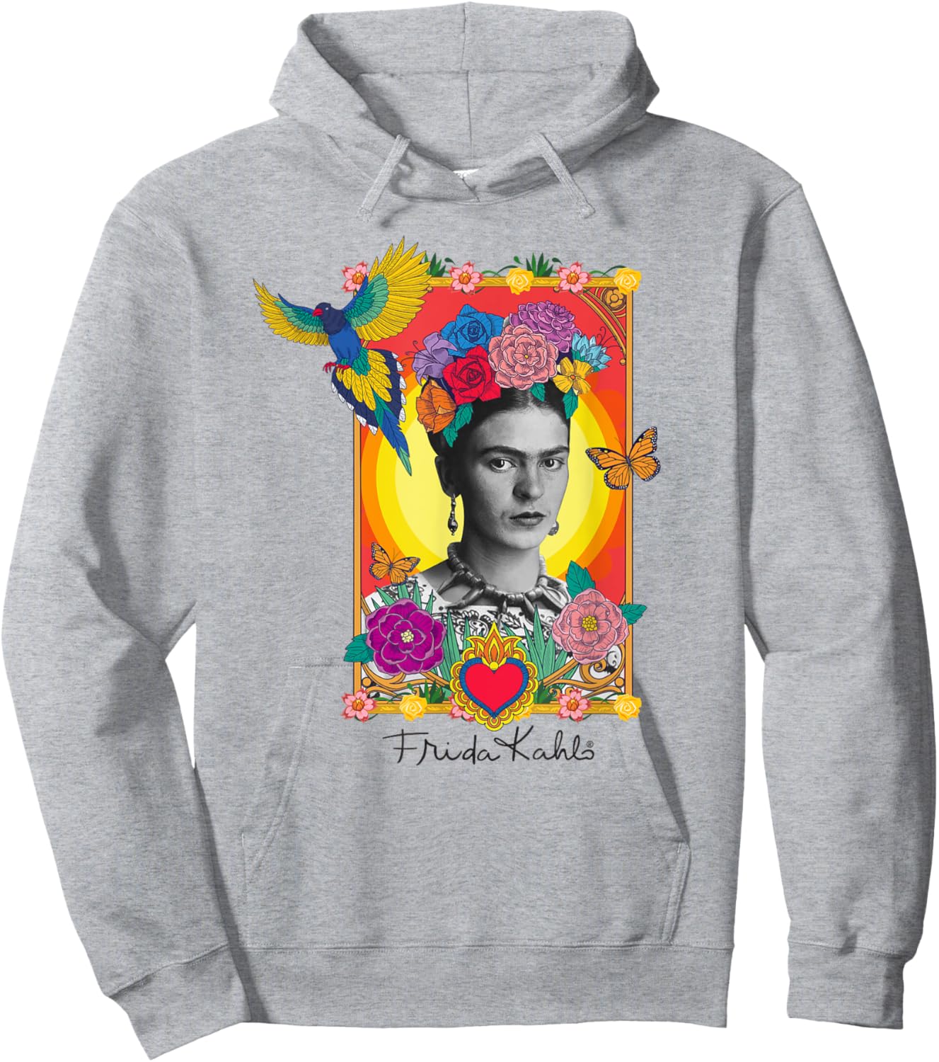 Frida Kahlo - Variety of items Hoodie - Hoodie | Ash
