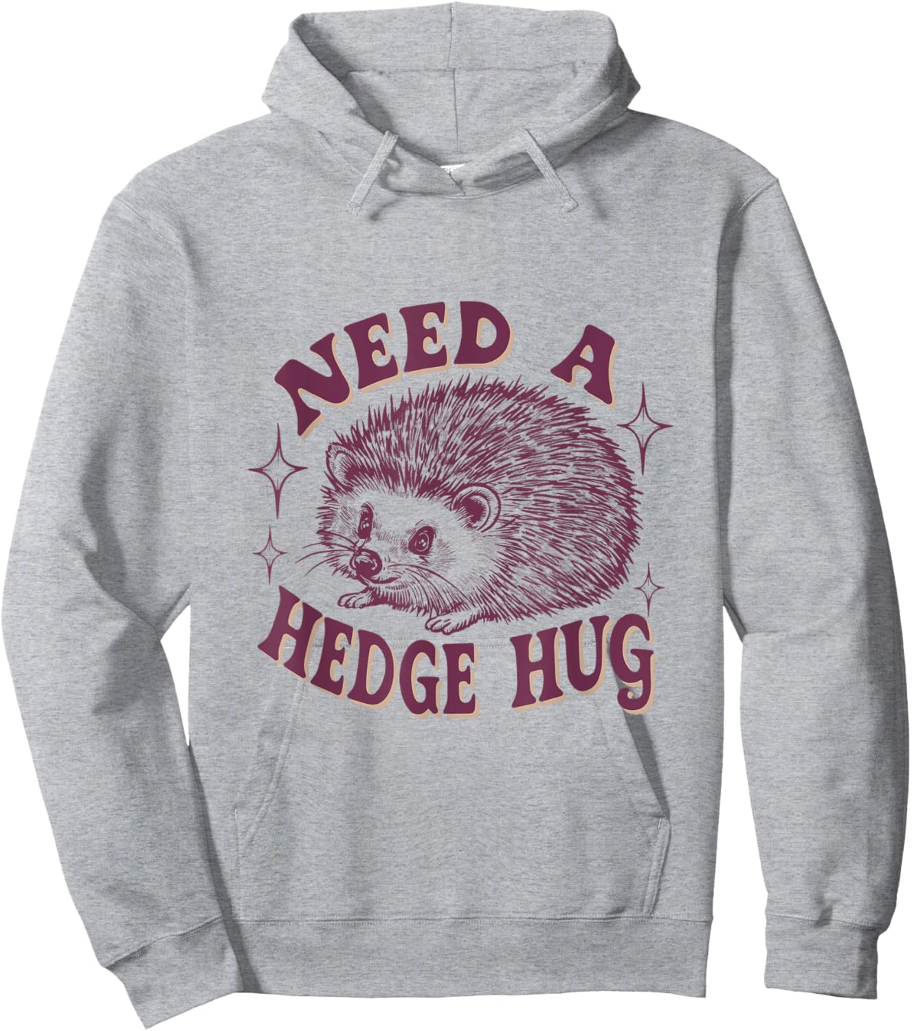 Sarcastic Hedgehog Hoodie - Hoodie | Ash