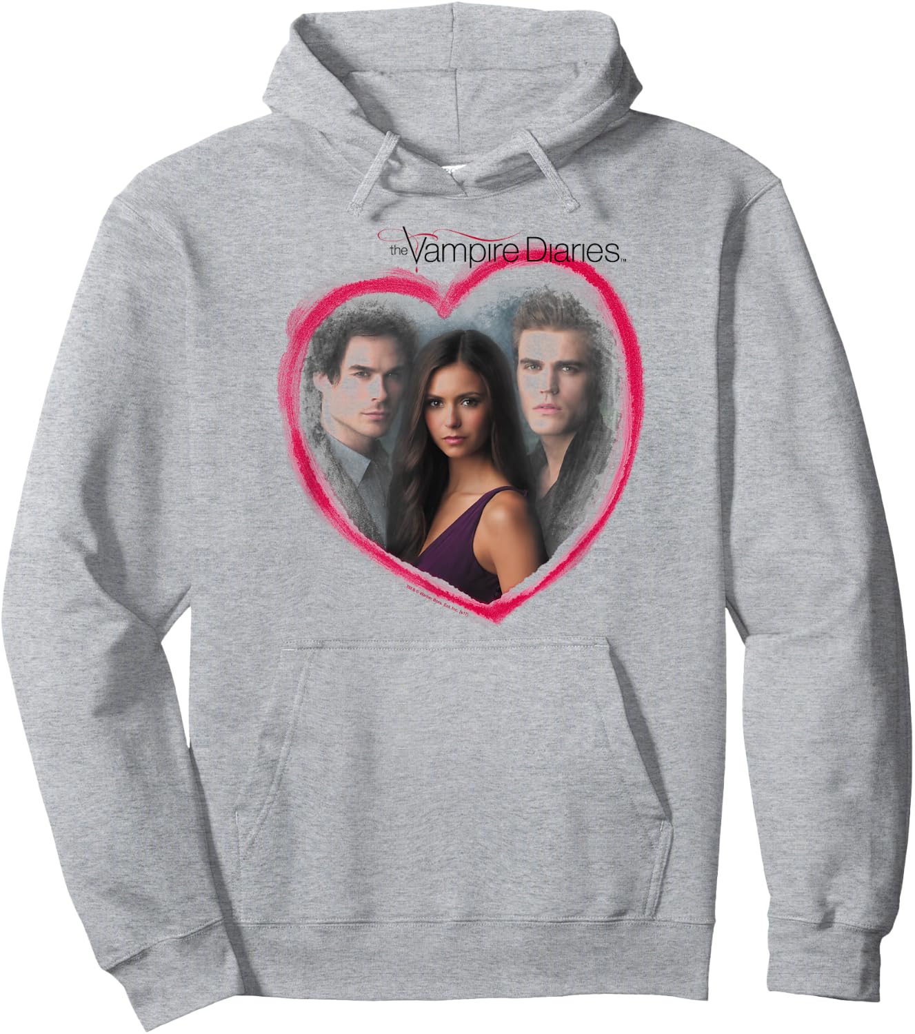 Vampire Diaries Girl's Choice T Shirt Hoodie - Hoodie | Ash