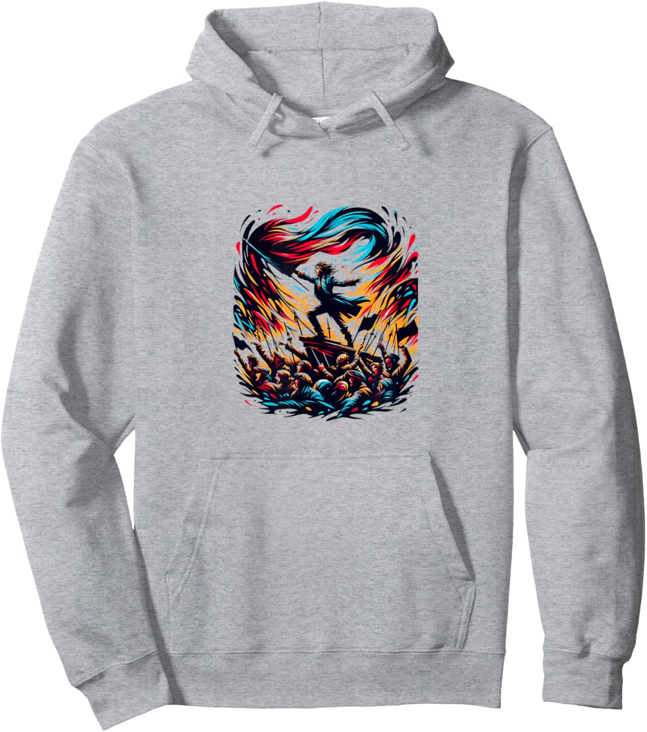Les Mis Storm The Barricades French Revolution Hoodie - Hoodie | Ash