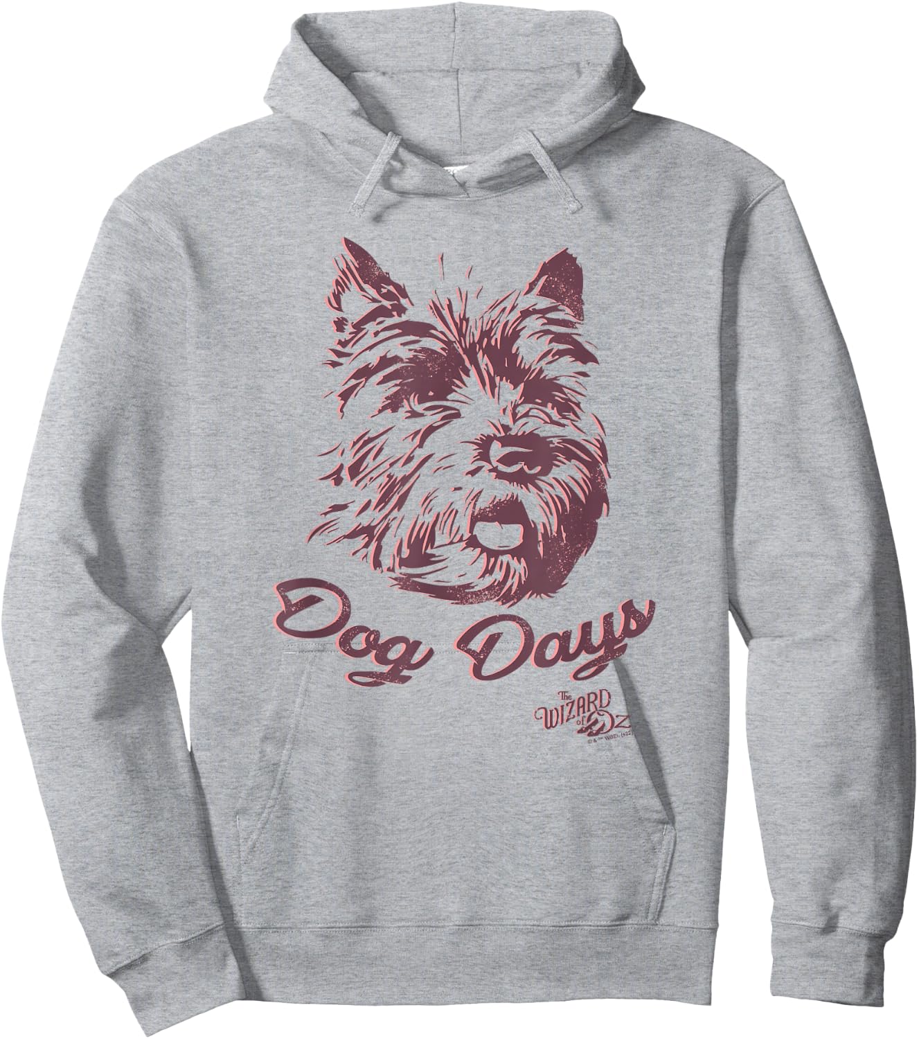 The Wizard of Oz Toto Dog Days Portrait Hoodie - Hoodie | Ash