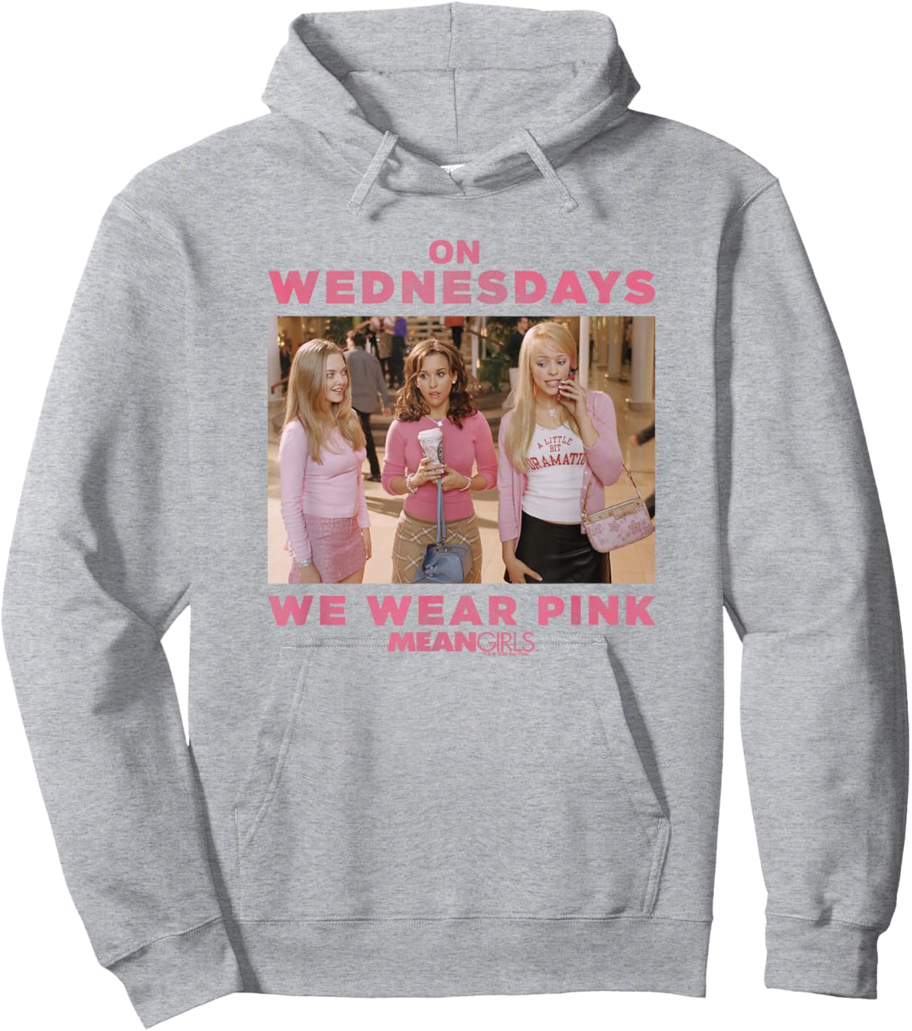 Mean Girls Wednesdays We Wear Pink Hoodie - Hoodie | Ash