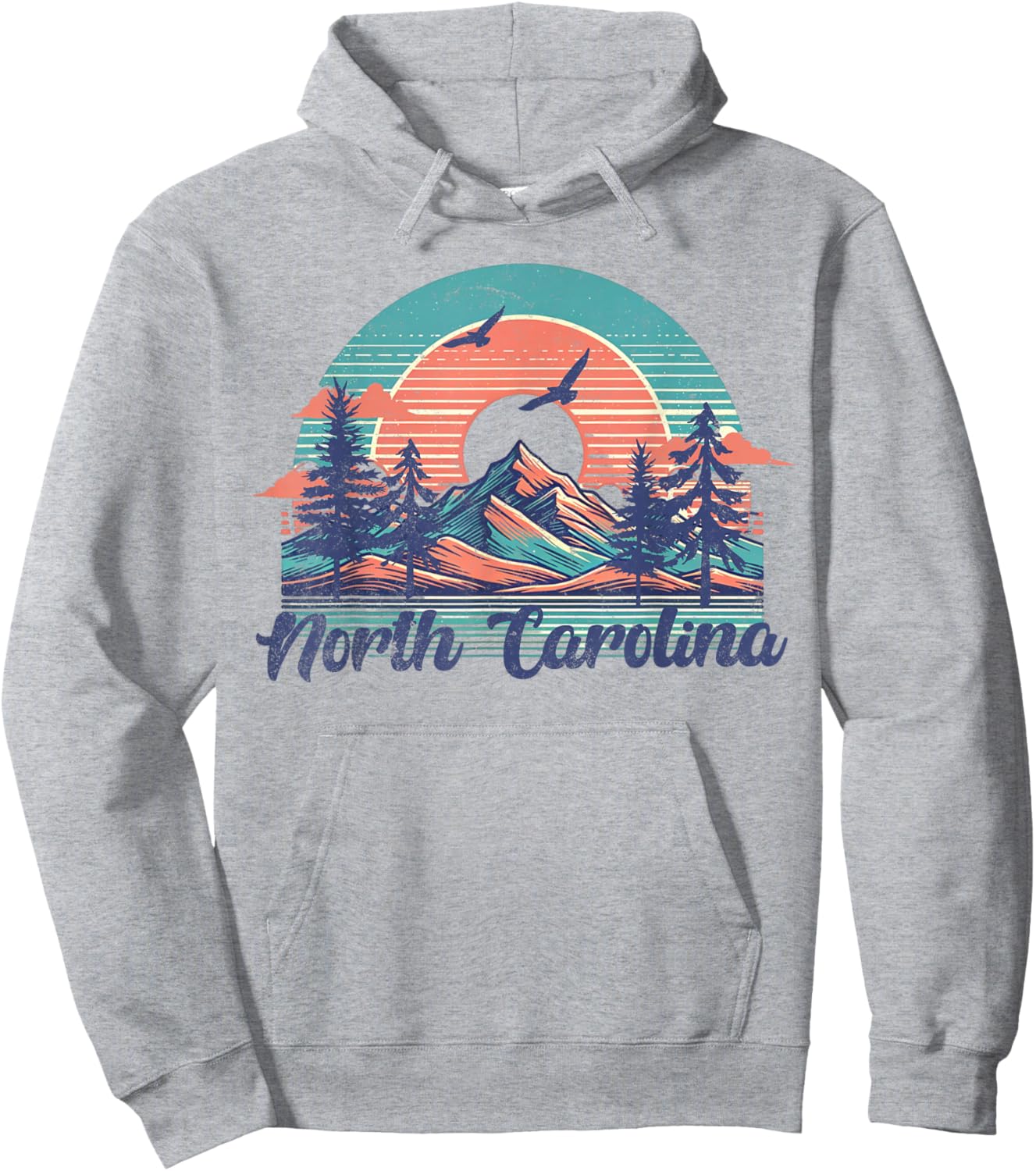 North Carolina Hoodie - Hoodie | Ash