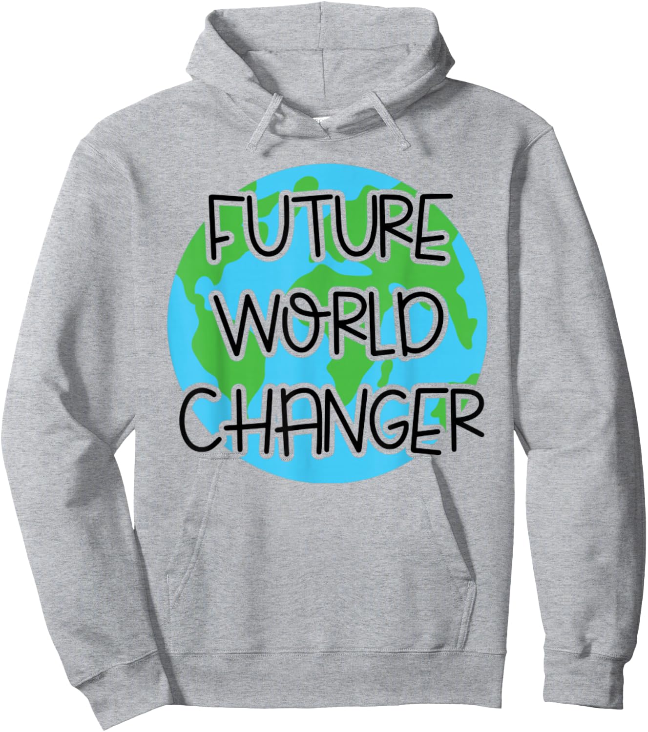 Future World Changer, Save the Earth Hoodie - Hoodie | Ash