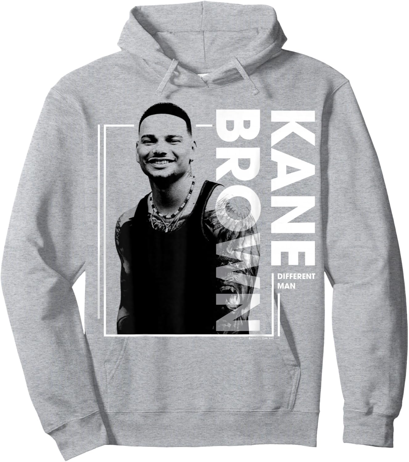 Kane Brown - White Lines Hoodie - Hoodie | Ash