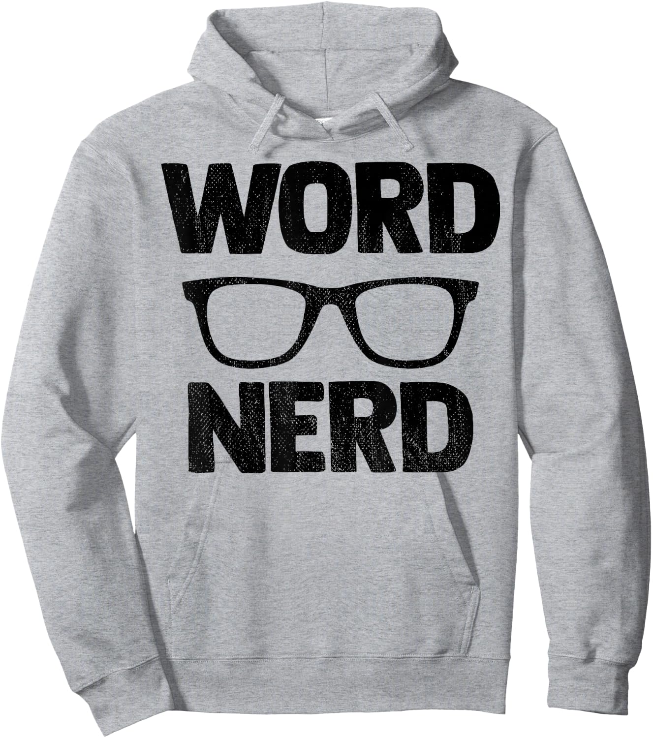 Word Nerd Book Reading Gift Book Worm Gift Hoodie - Hoodie | Ash