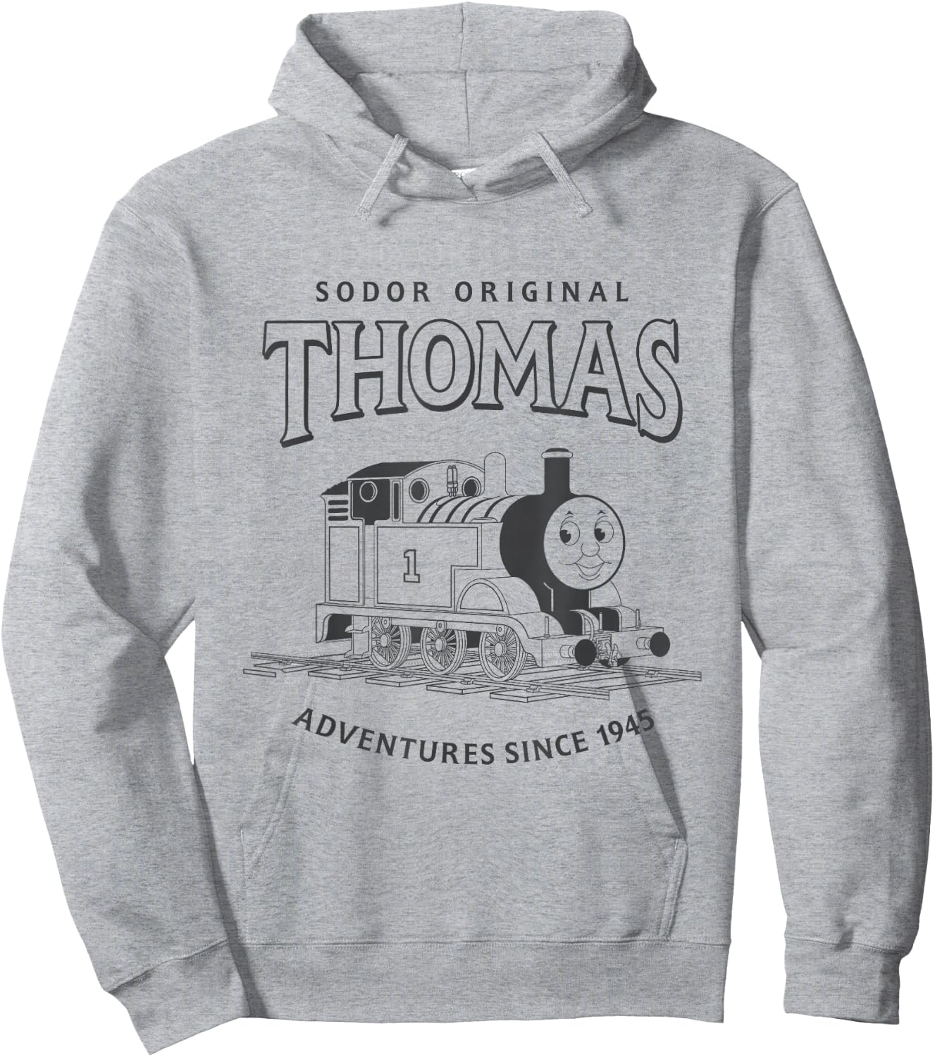 Thomas & Friends - Sodor Original Thomas Hoodie - Hoodie | Ash