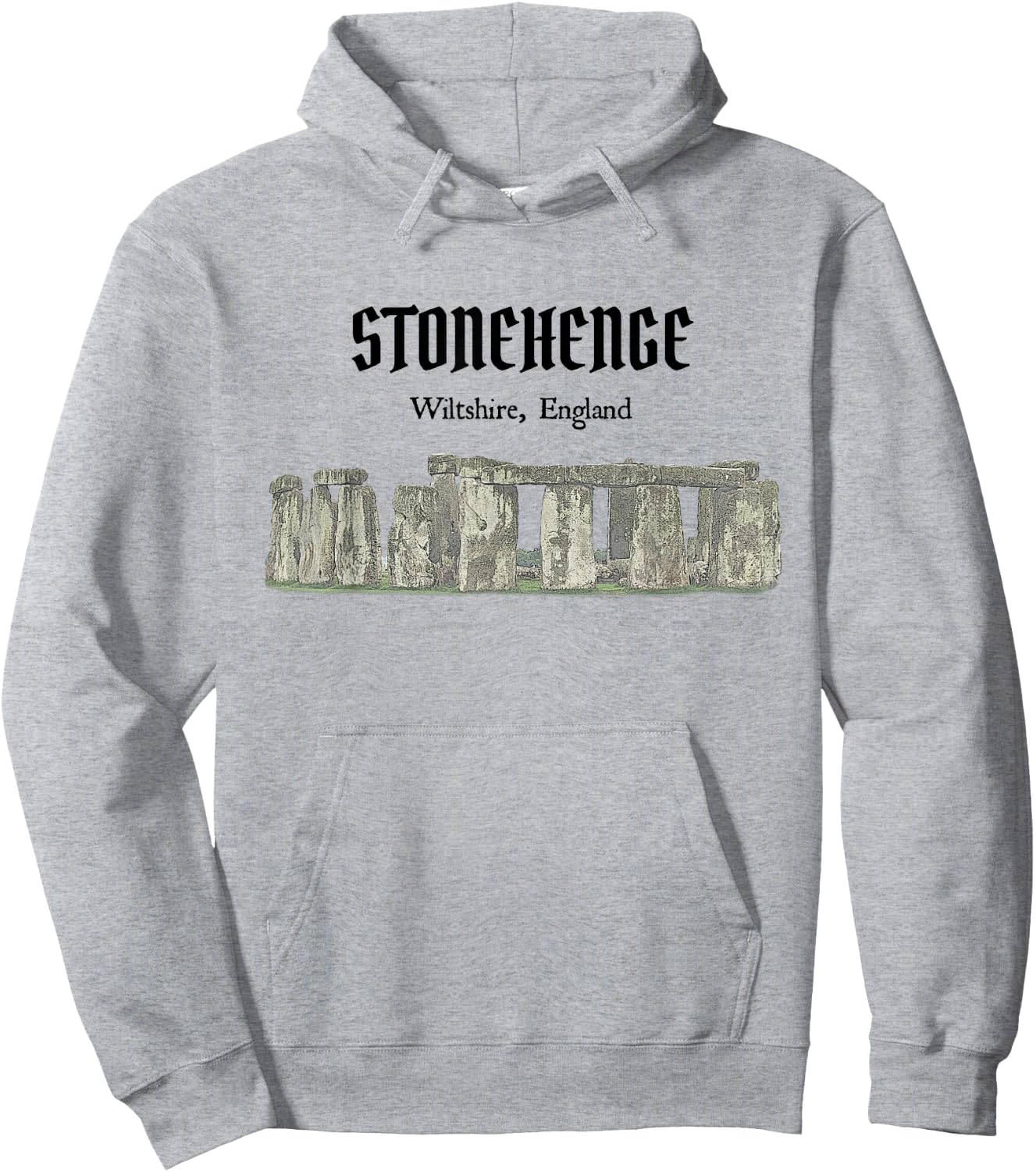 Stonehenge England Souvenir Hoodie - Hoodie | Ash