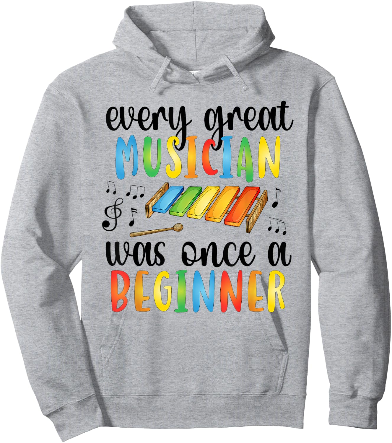 Great Musician Music Teacher Music Teaching Hoodie - Hoodie | Ash