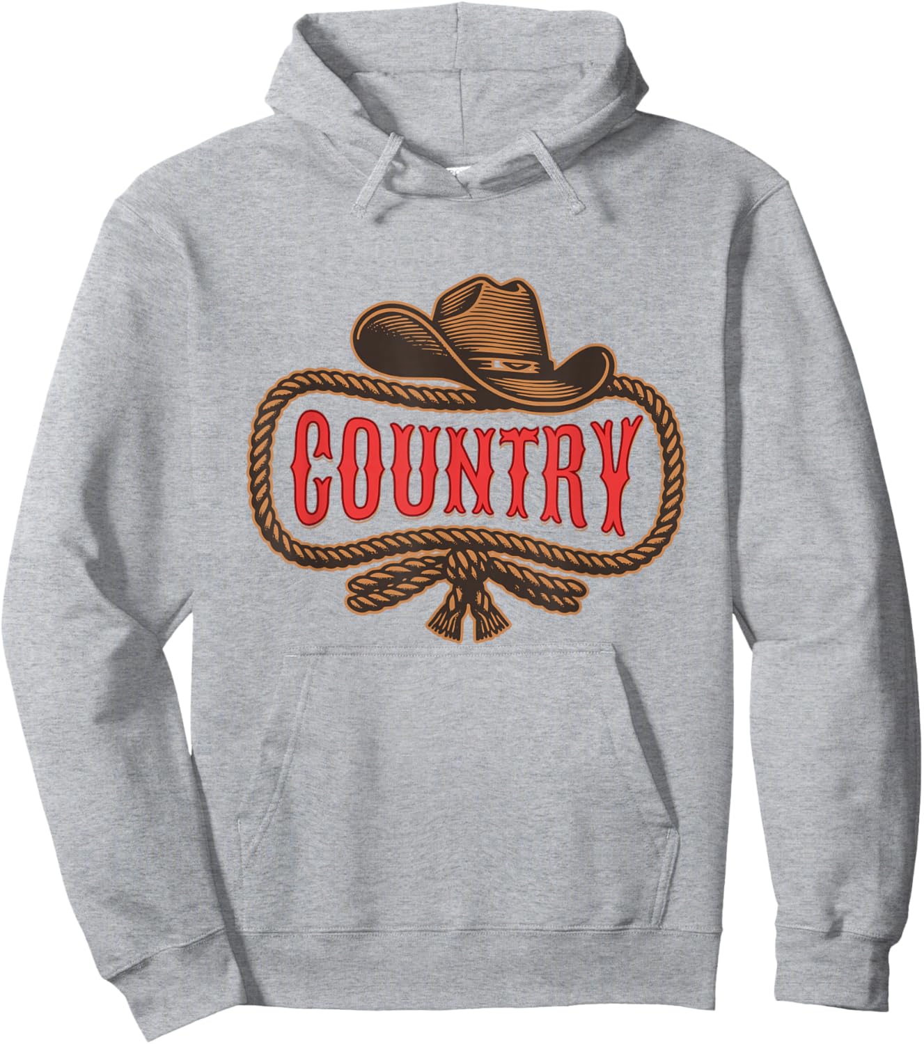 Country Gift Country Girl or Man Music Western Hoodie - Hoodie | Ash