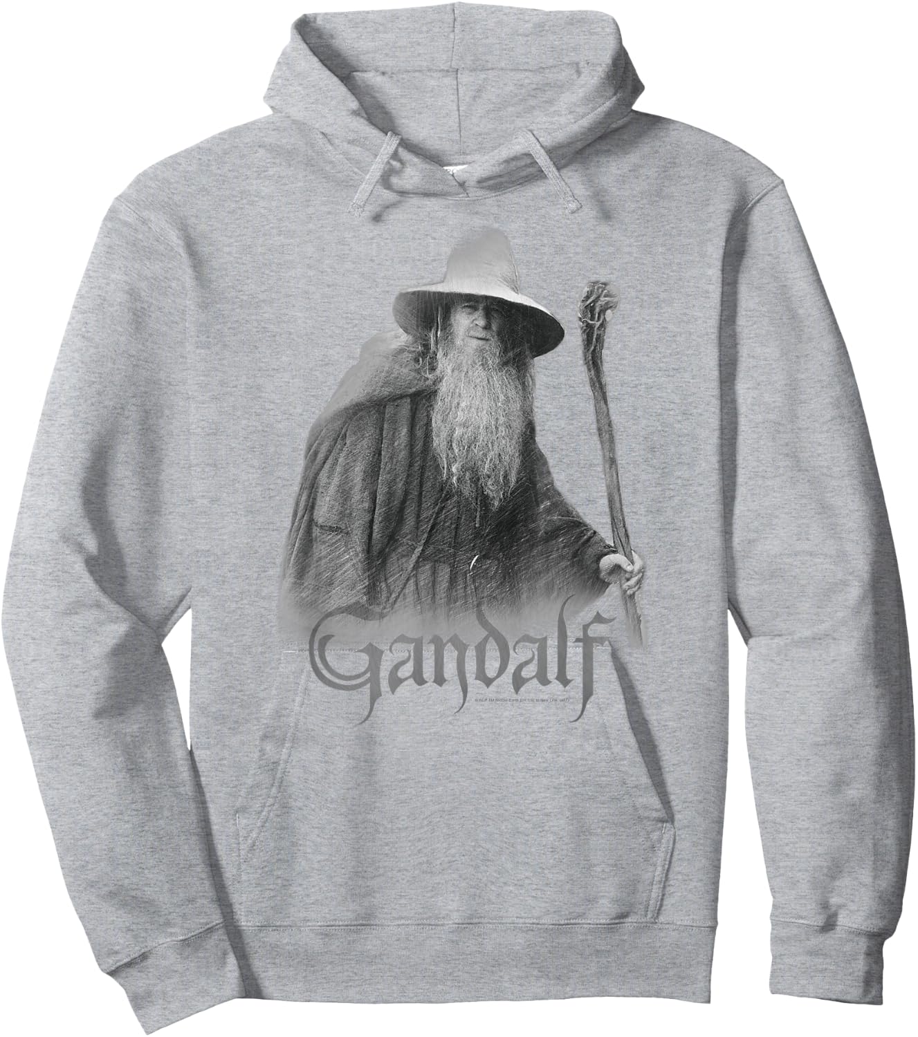Lord of The Rings Gandalf The Grey Hoodie - Hoodie | Ash