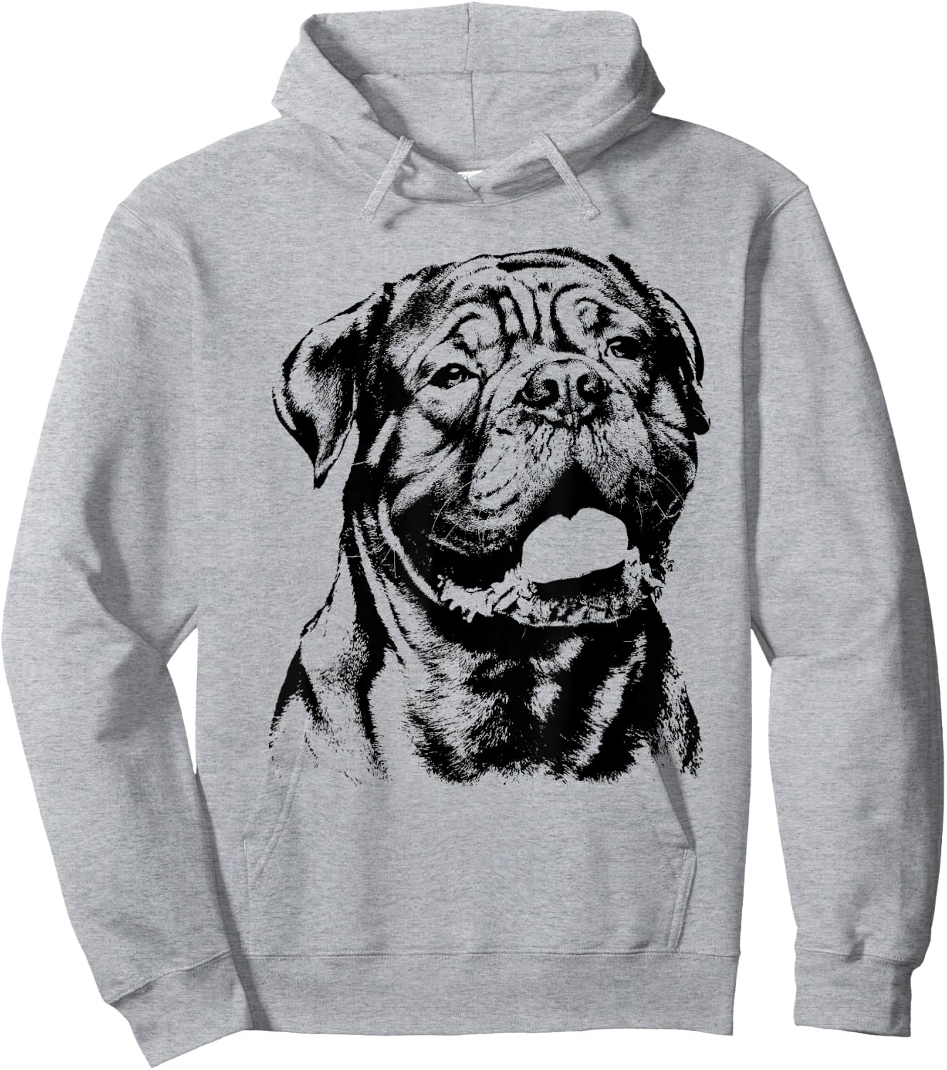 Bordeaux Dog - French Mastiff Men Women Hoodie - Hoodie | Ash