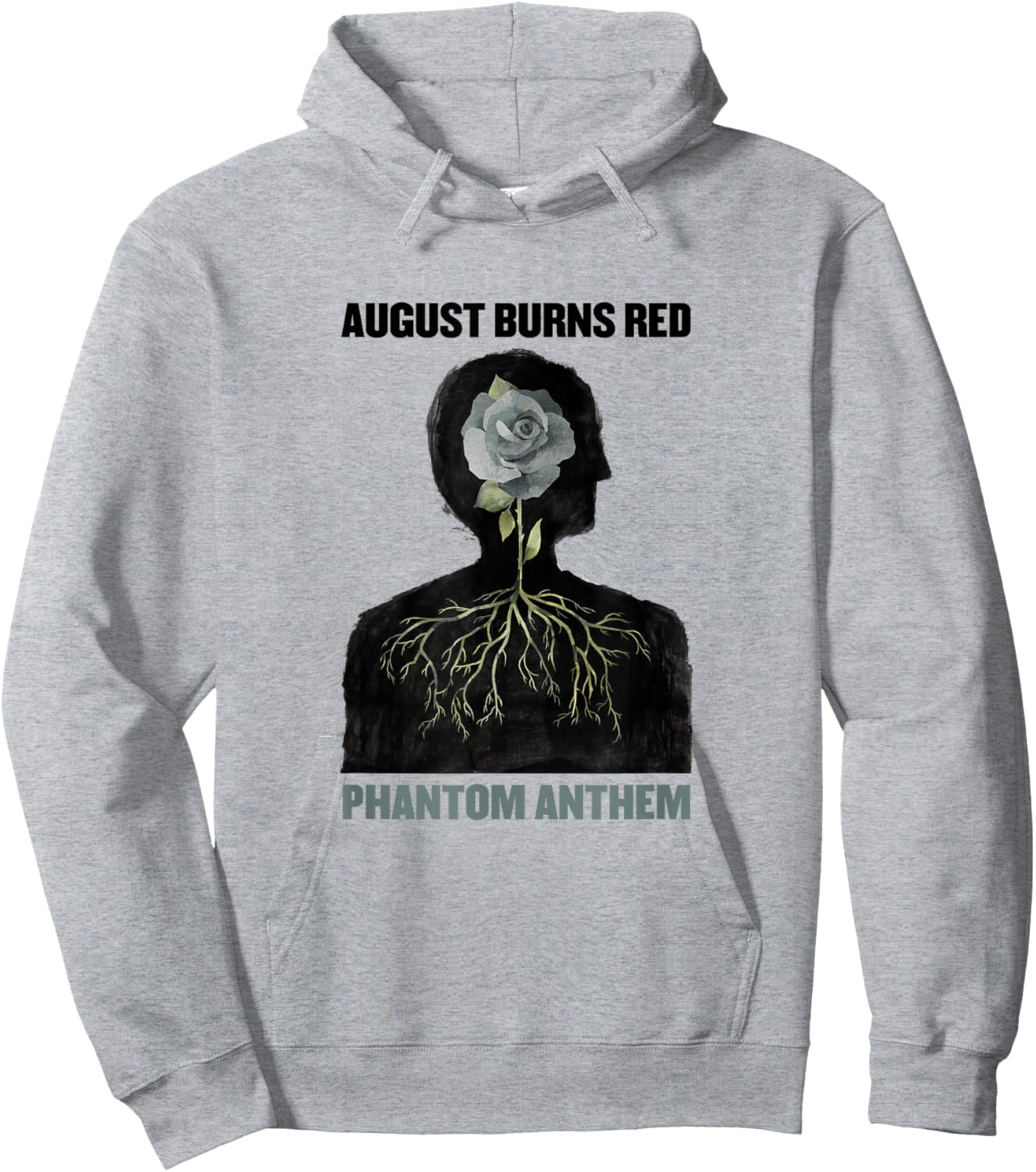 August Burns Red – Phantom-Hymnen-Abdeckung Hoodie - Hoodie | Ash