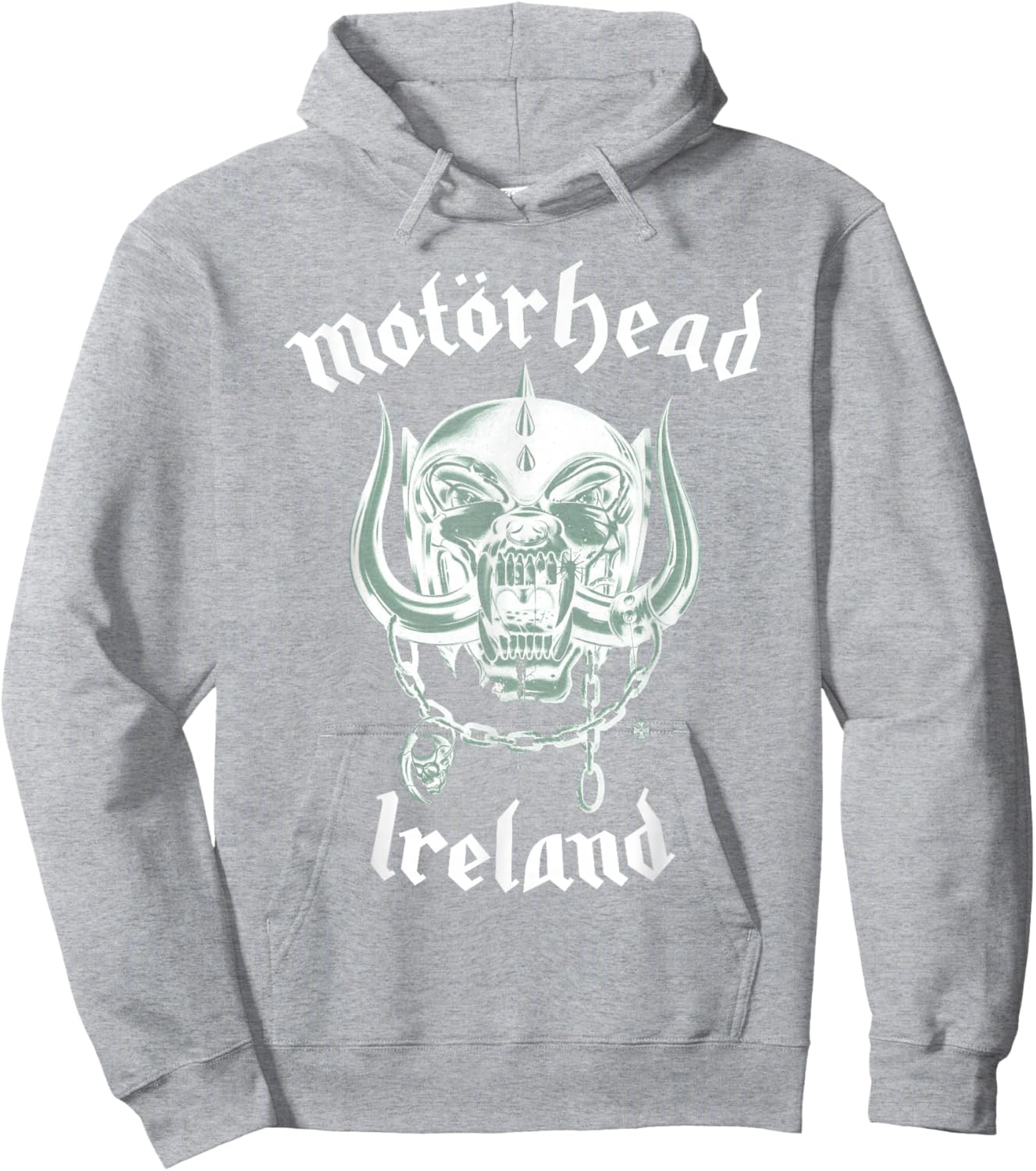 Motörhead – White Warpig Ireland Hoodie - Hoodie | Ash