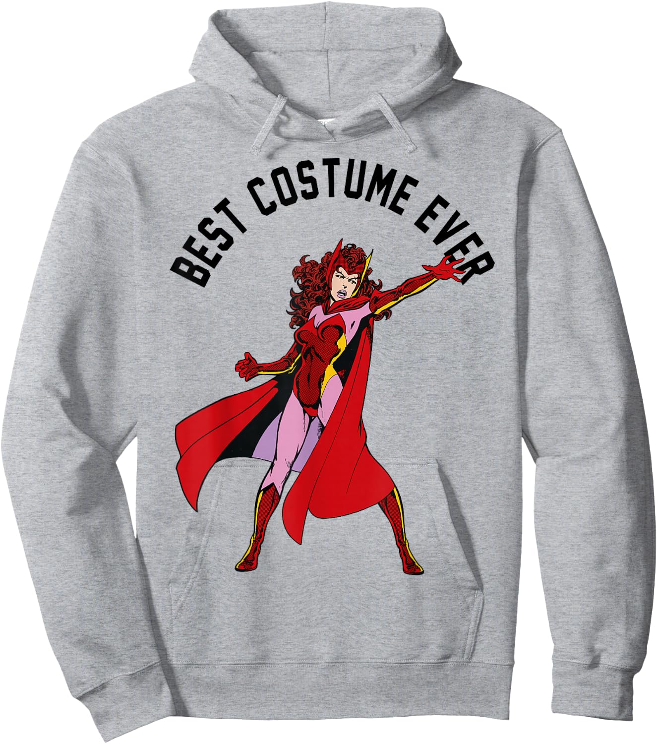 Marvel Scarlet Witch Best Costume Ever Portrait Hoodie - Hoodie | Ash