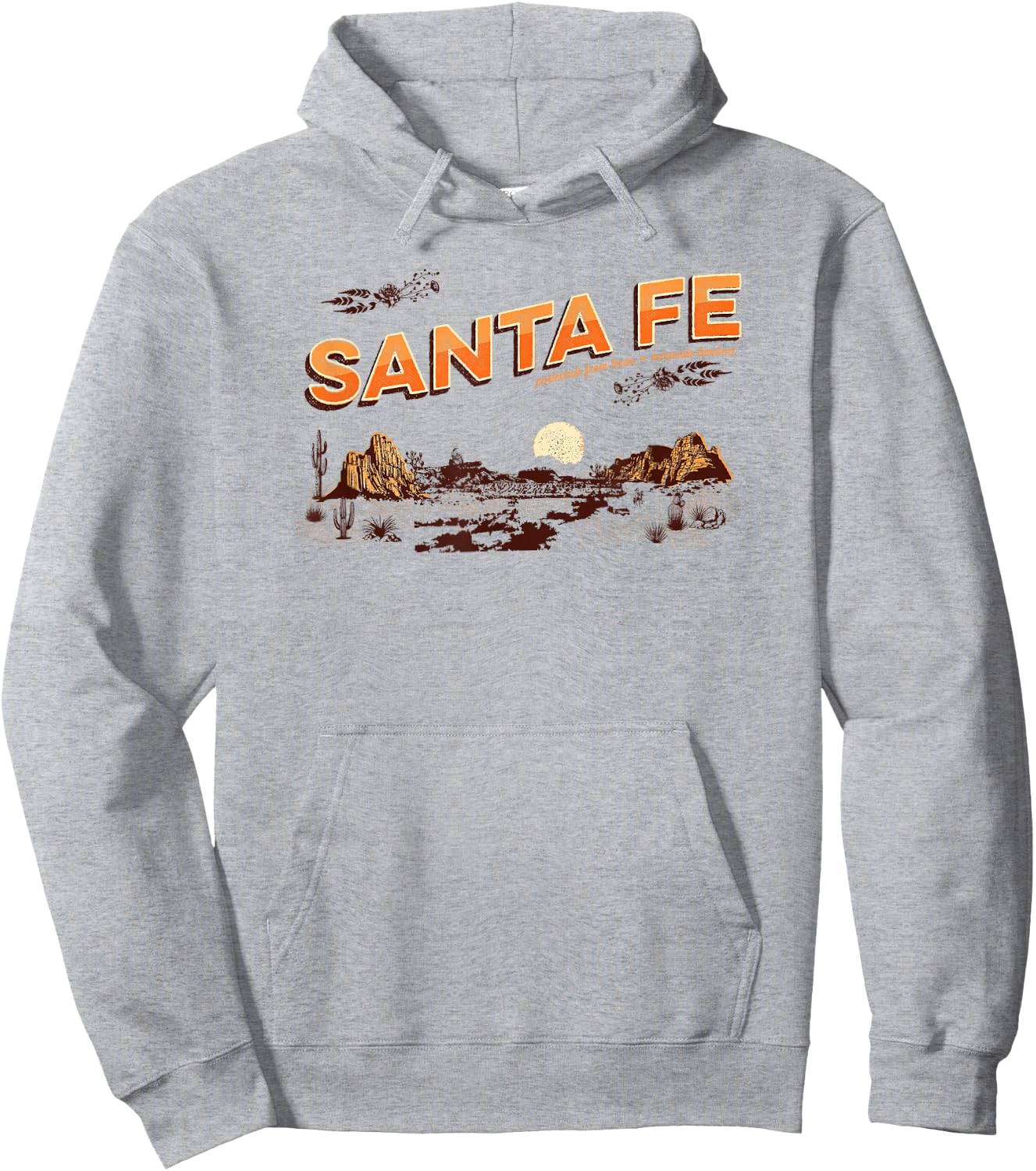 Miranda Lambert Santa Fe Postcards From Texas Hoodie - Hoodie | Ash