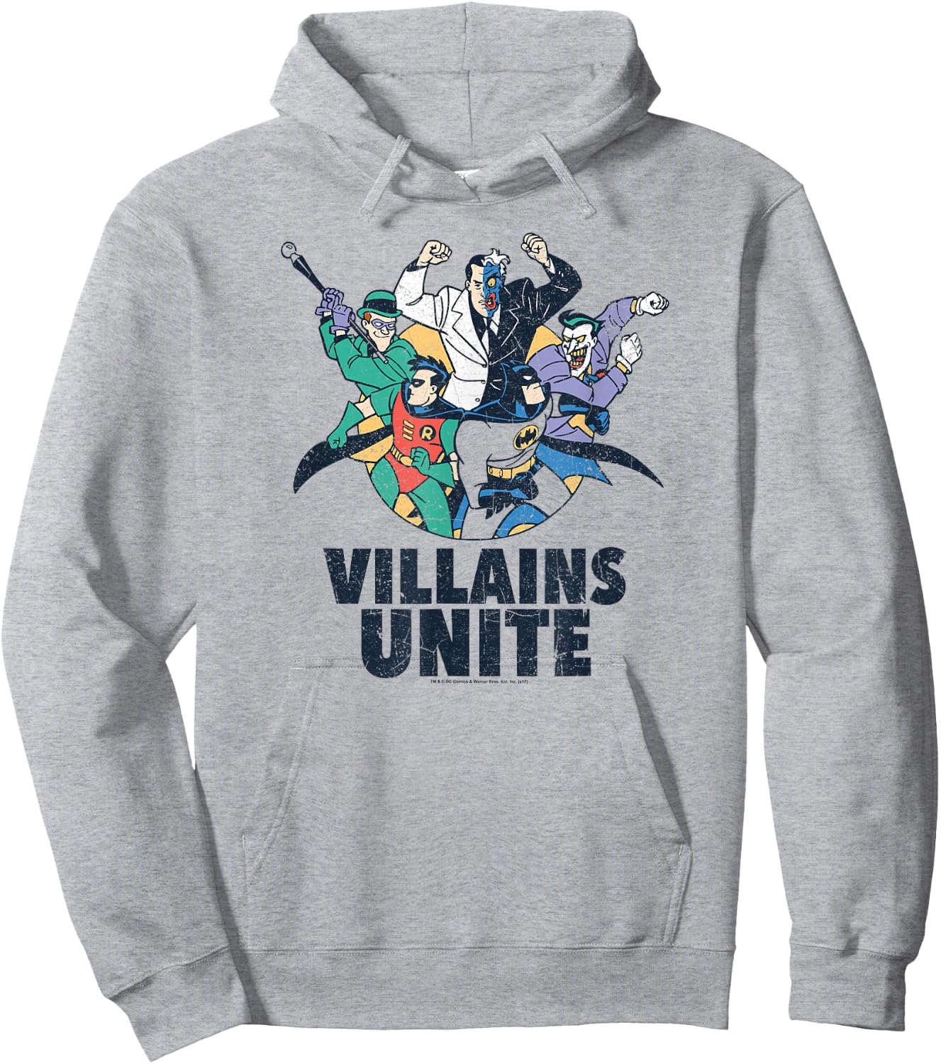 Batman: The Animated Series Unite Hoodie - Hoodie | Ash