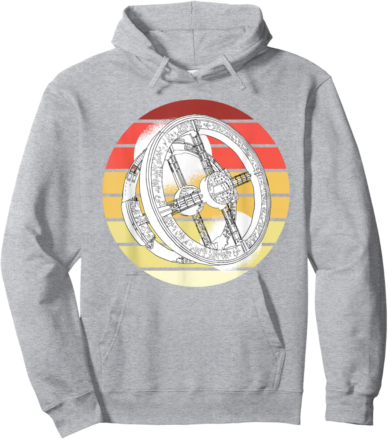International Space Station aerospace engineer Hoodie - Hoodie | Ash