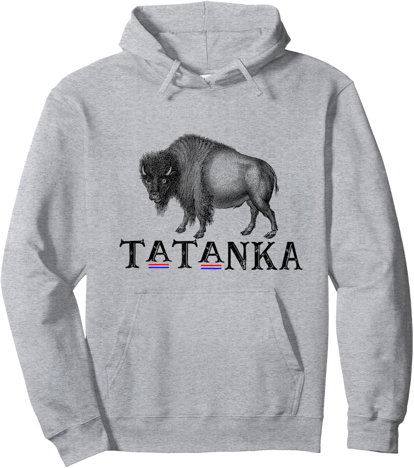 Tatanka American Buffalo Hoodie - Hoodie | Ash