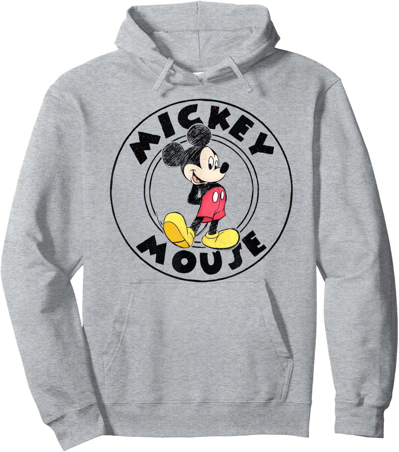 Disney Classic Mickey Mouse Hoodie - Hoodie | Ash