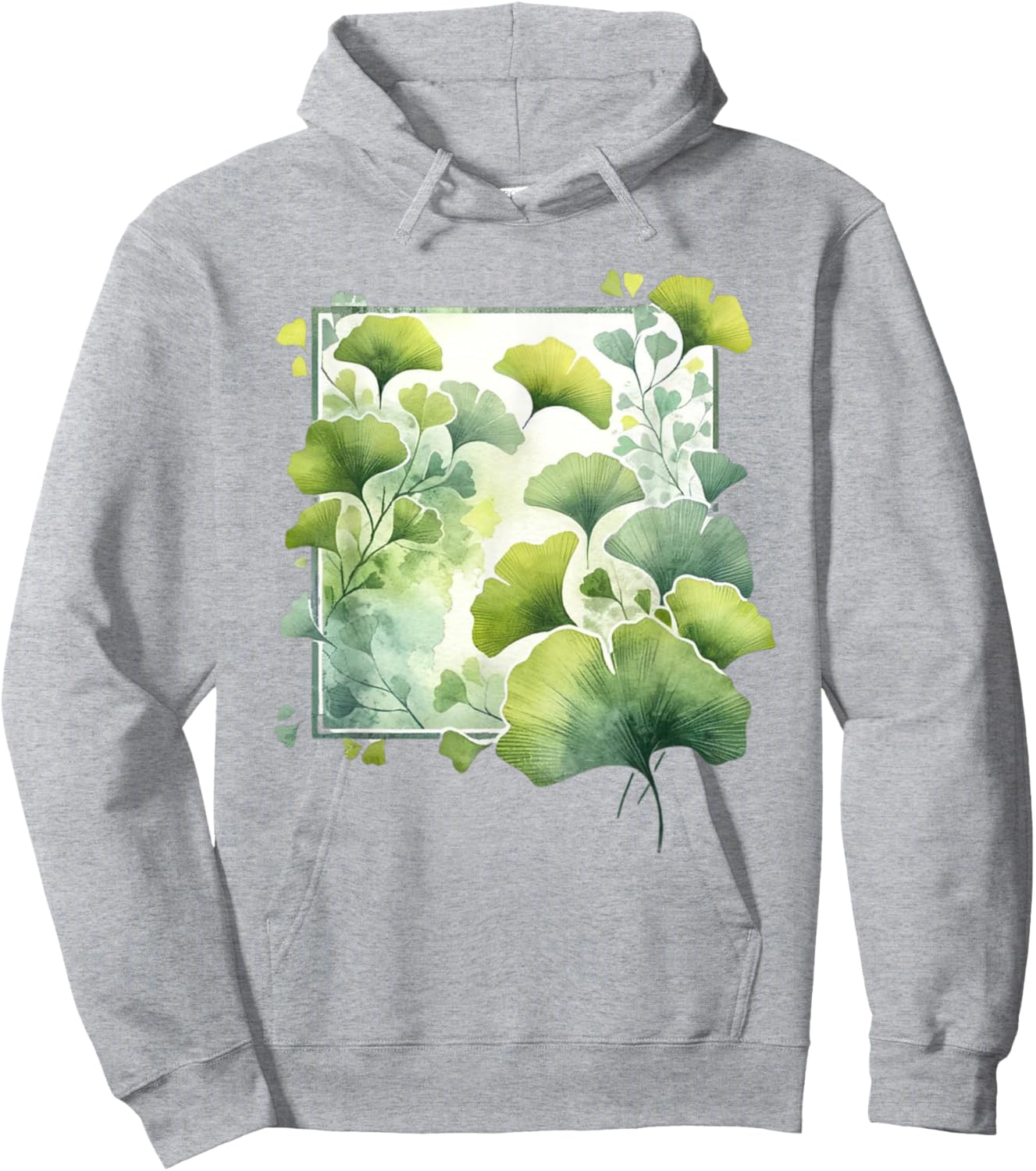 Ginkgo leaves Hoodie - Hoodie | Ash