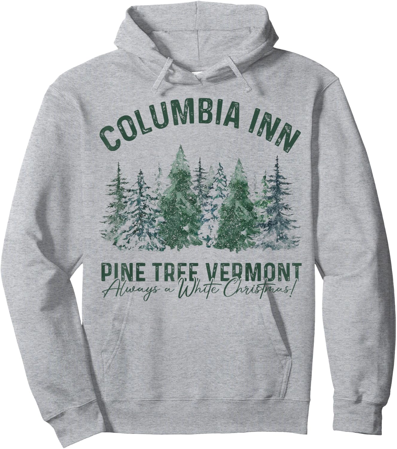 Columbia Inn Vermont America Snow Playground Hoodie - Hoodie | Ash