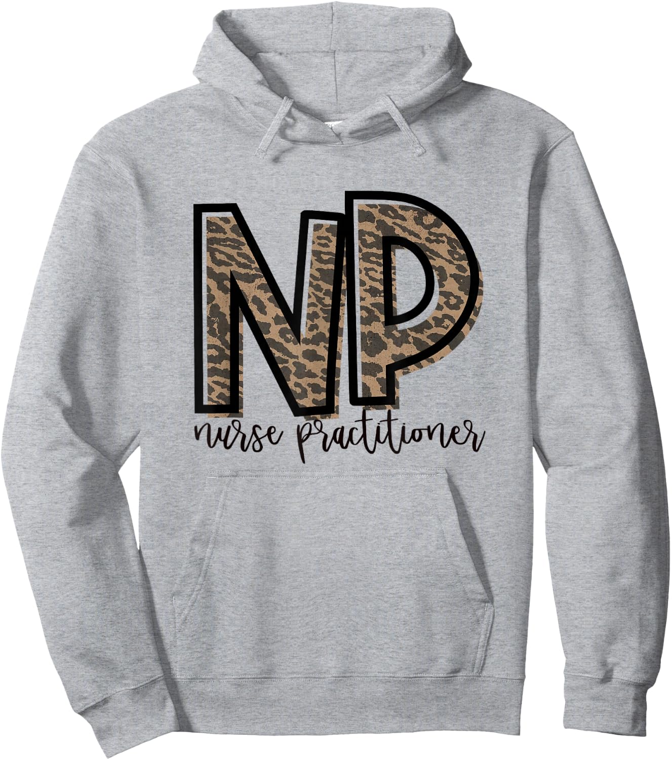 NP Nurse Practitioner Cute Hoodie - Hoodie | Ash