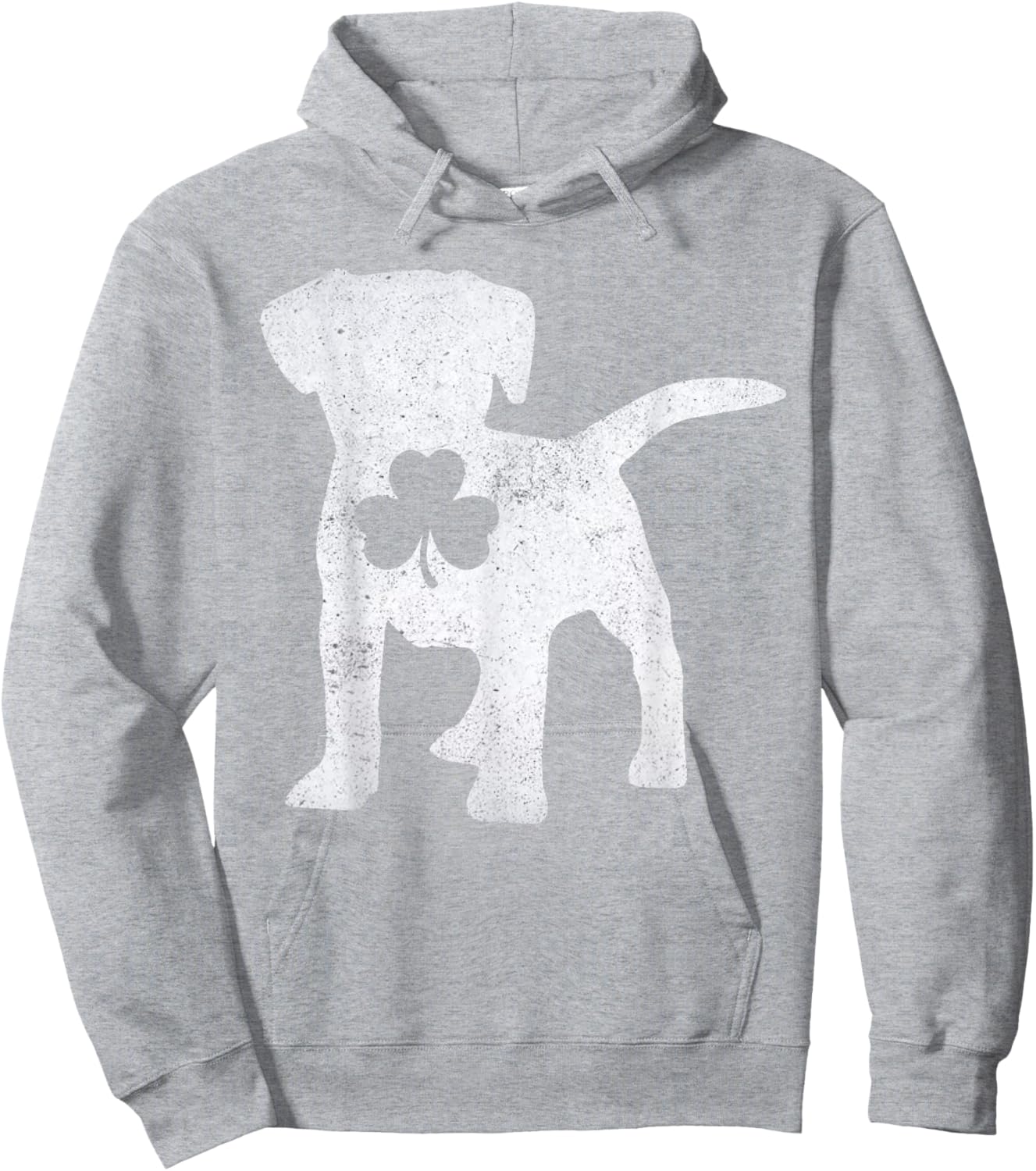 Dog St Patricks Day for Boys Men Love Puppy Hoodie - Hoodie | Ash