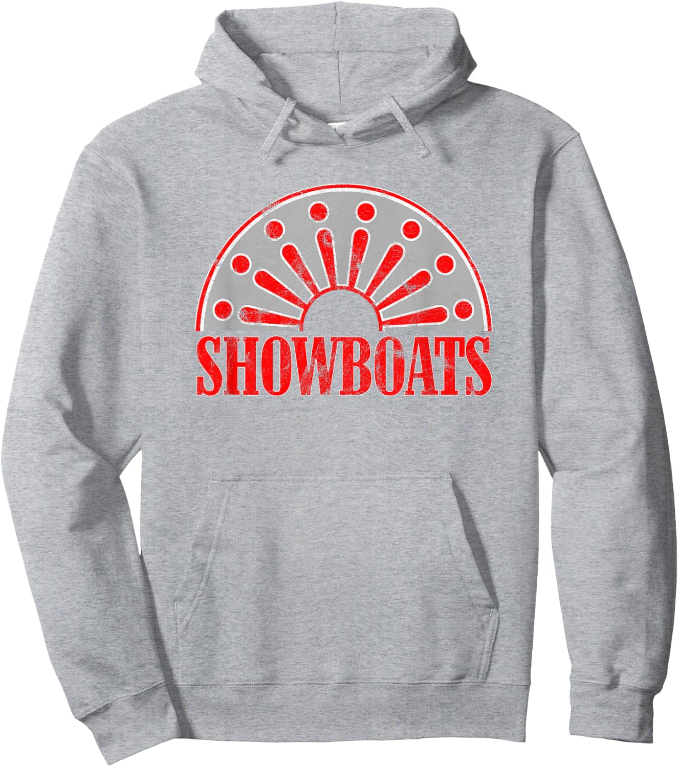 Memphis Showboats USFL Throwback Vintage Hoodie - Hoodie | Ash