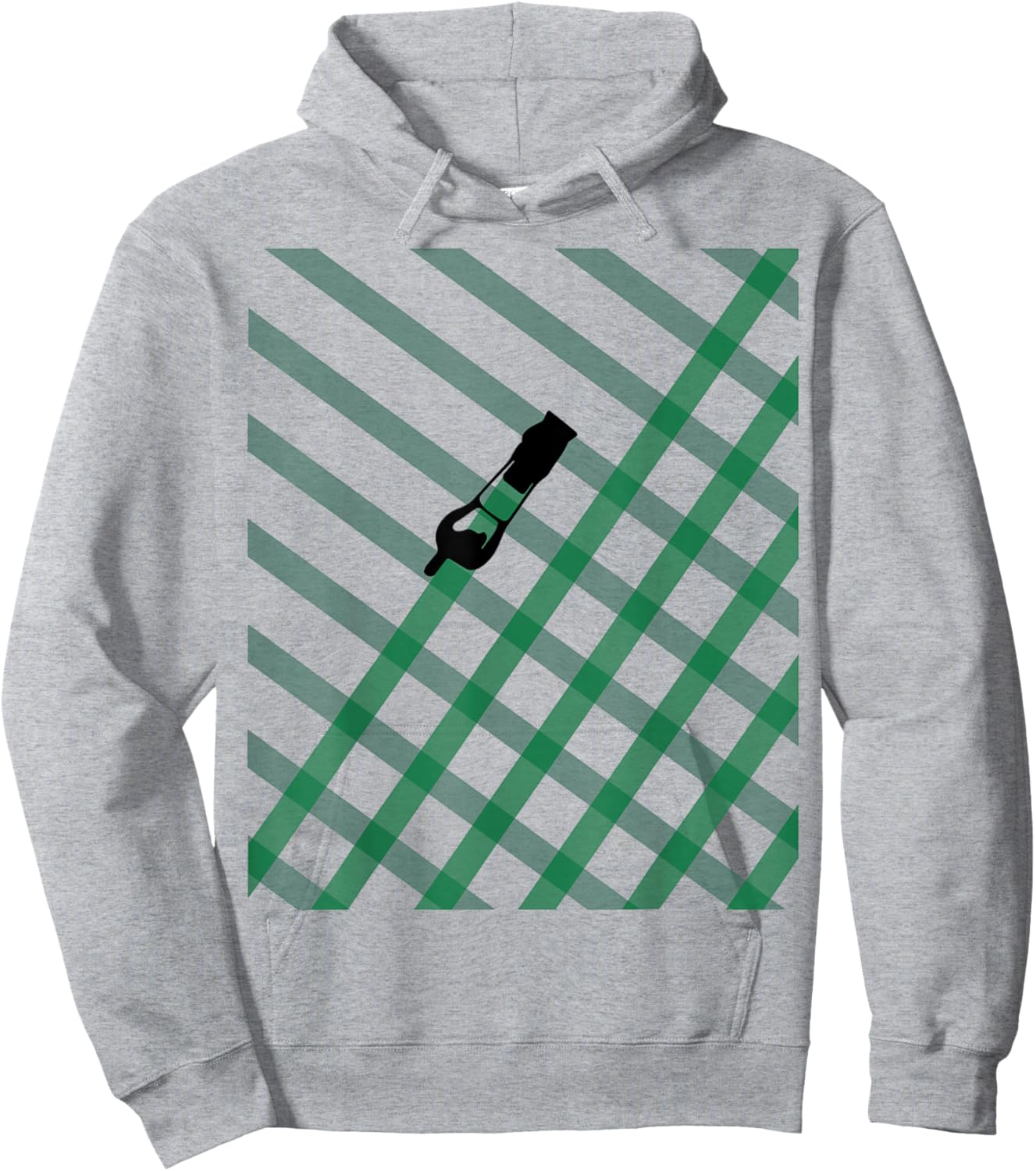 Lawn Striping Lawn Mowing Funny Dad Lawn Mower Hoodie - Hoodie | Ash