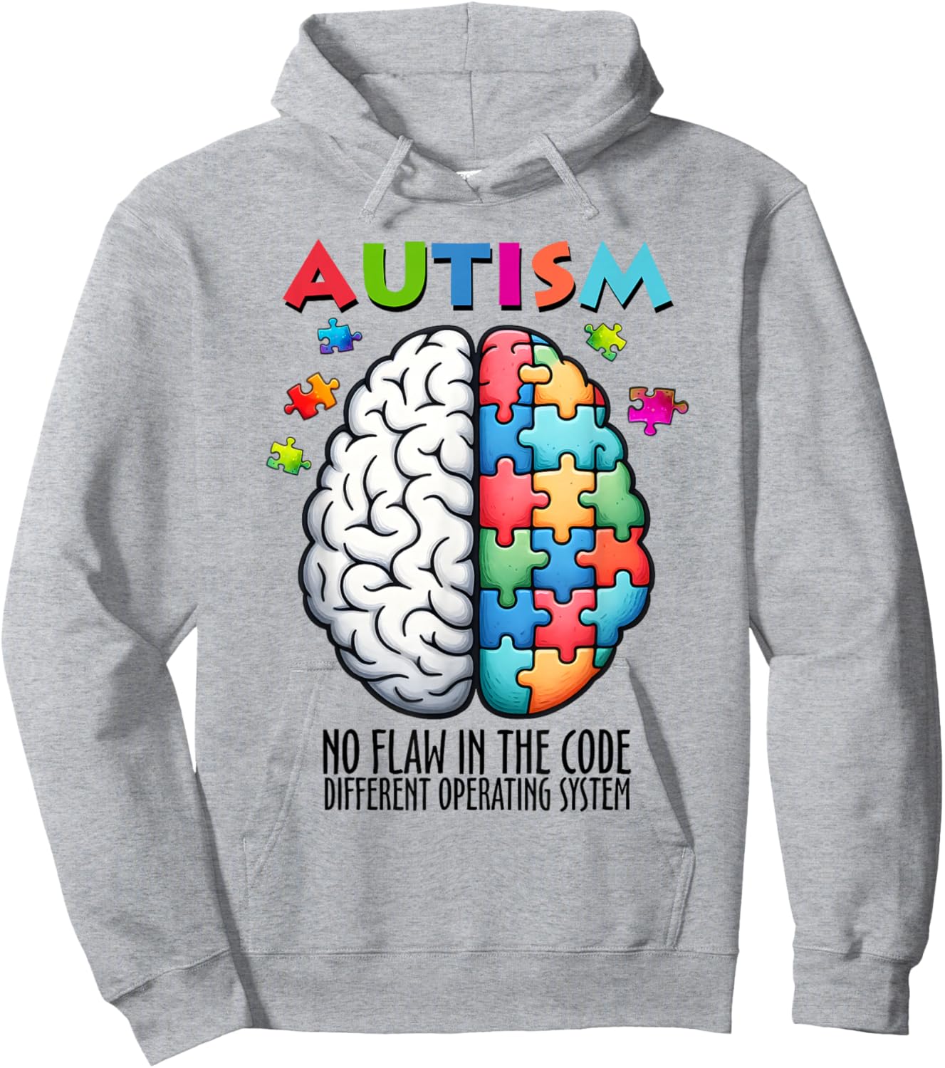 Autism Awareness Autism Support and Acceptance Hoodie - Hoodie | Ash