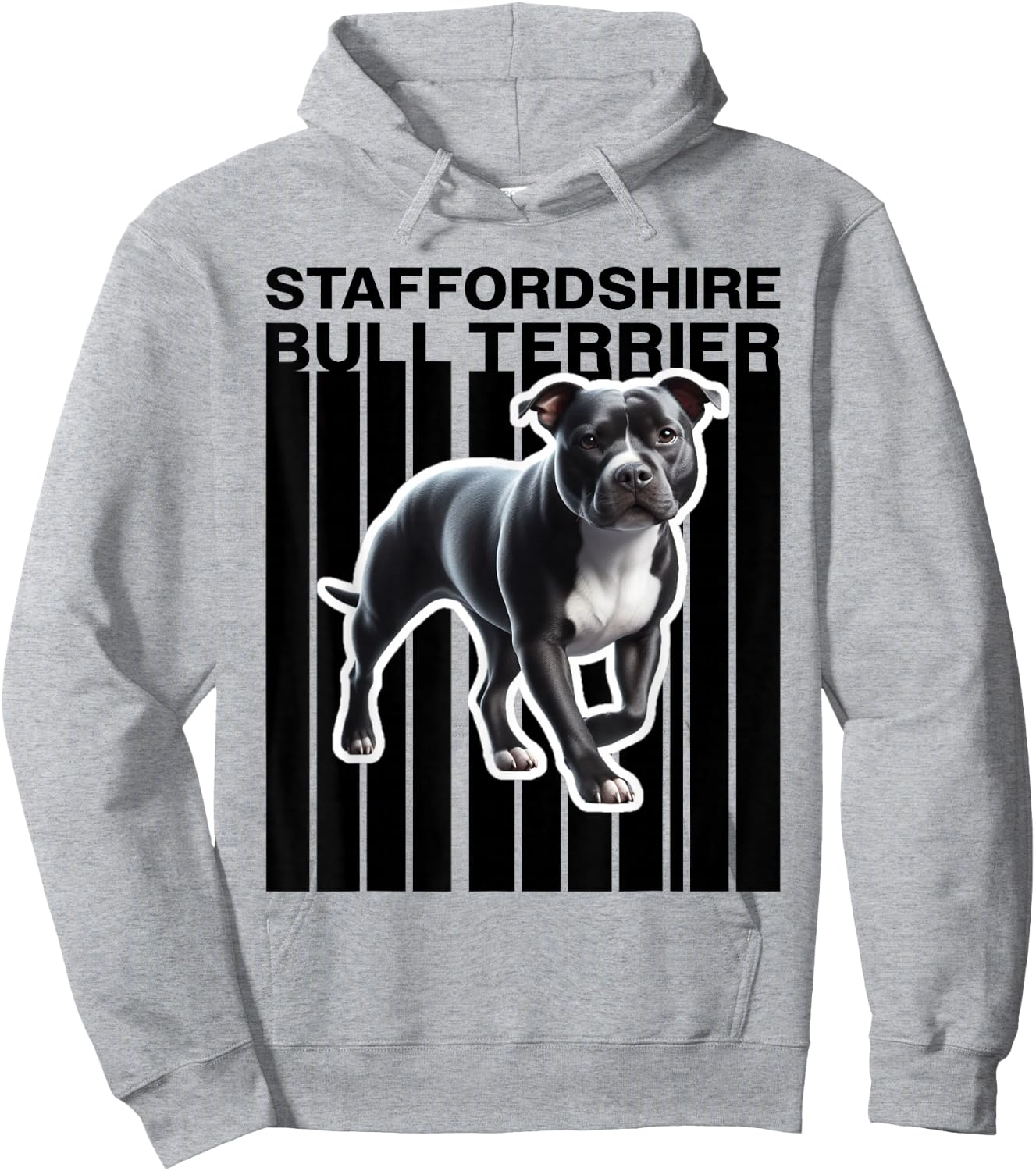 Staffordshire Bull Terrier dog lovers Hoodie - Hoodie | Ash