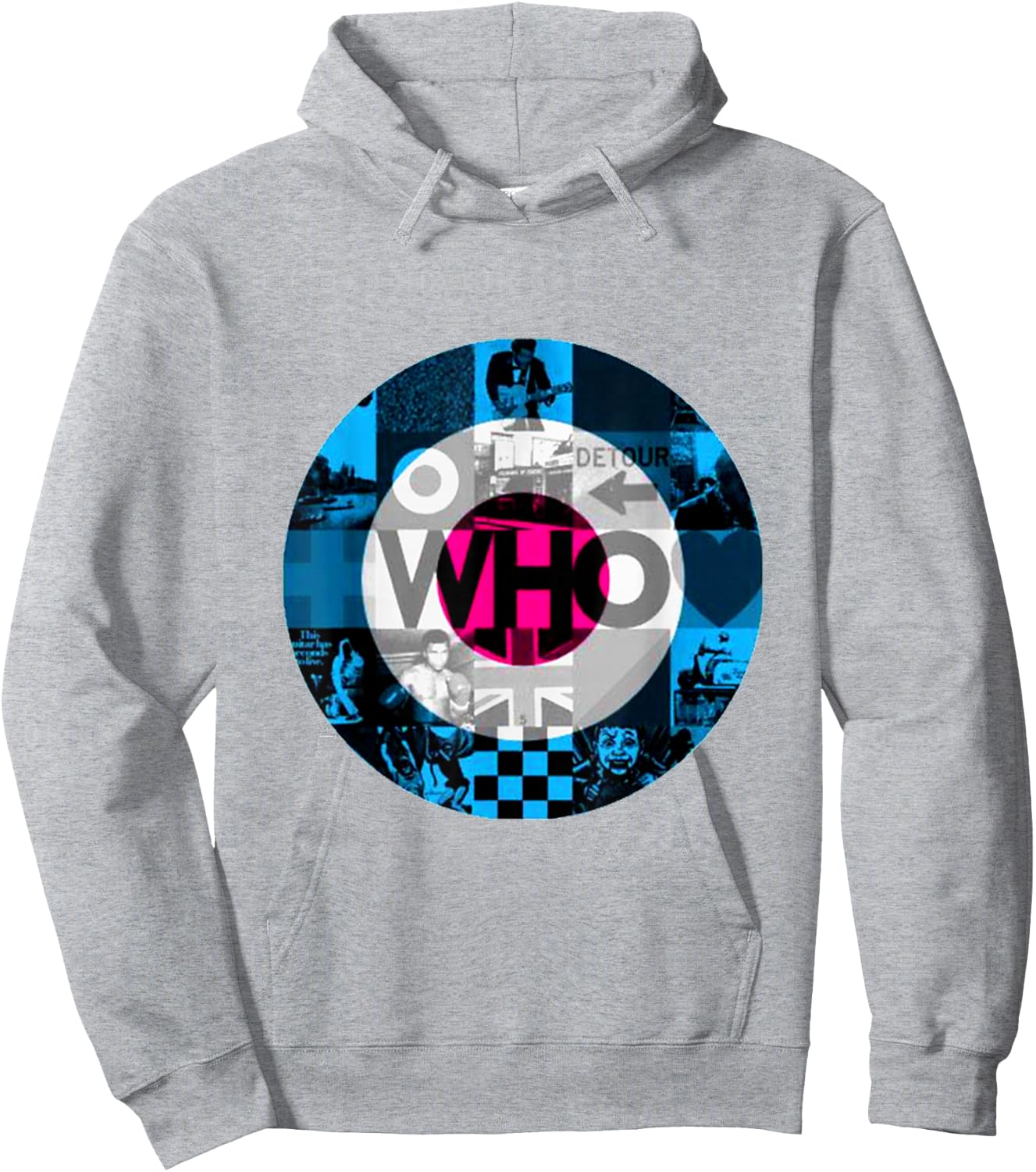 The Who Official 2019 Who Album Cover Target Hoodie - Hoodie | Ash