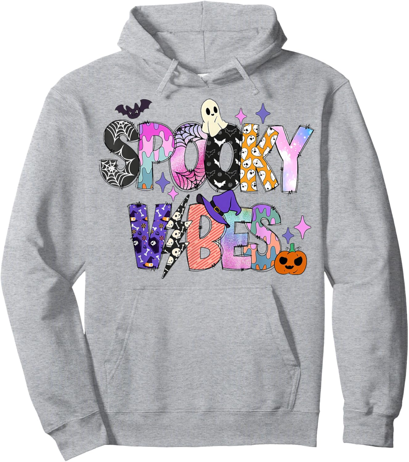 Spooky vibes halloween Hoodie - Hoodie | Ash